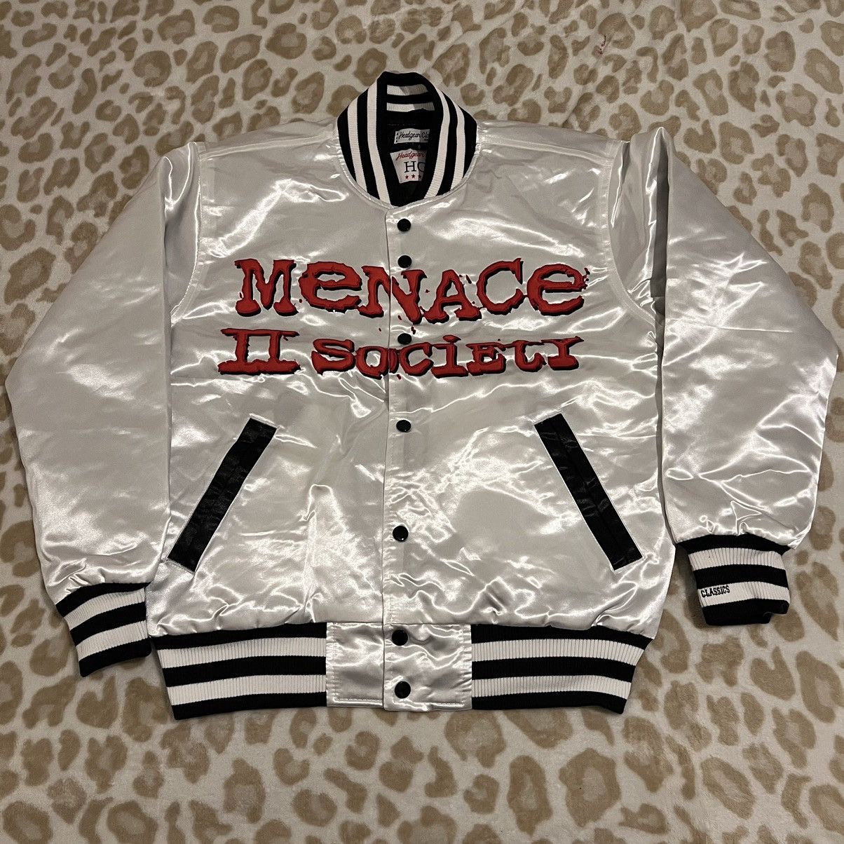 Menace × Other MENACE TO SOCIETY HEADGEAR CLASSIC VARSITY JACKET Size US S / EU 44-46 / 1 - 2 Thumbnail