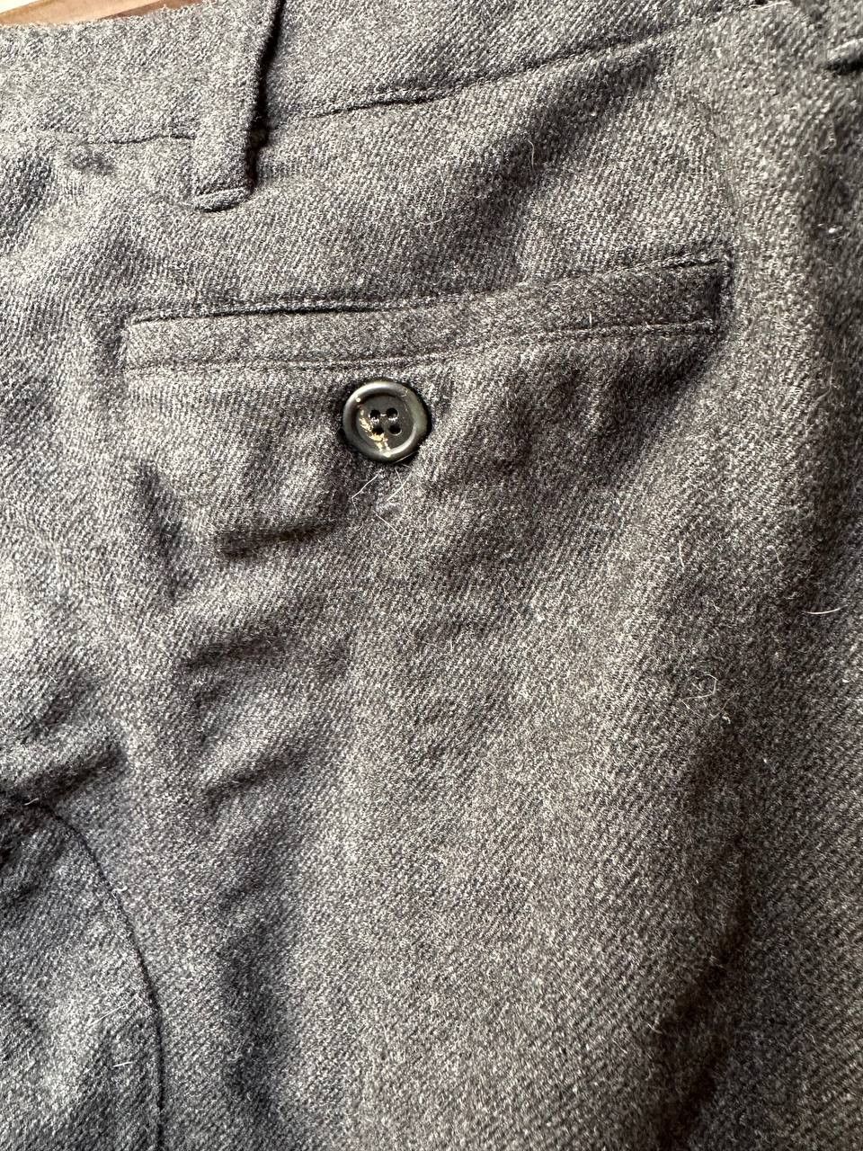 Prada Prada Gray Wool Tapered Pants Vintage Riri Size 27" / US 4 / IT 40 - 11 Thumbnail