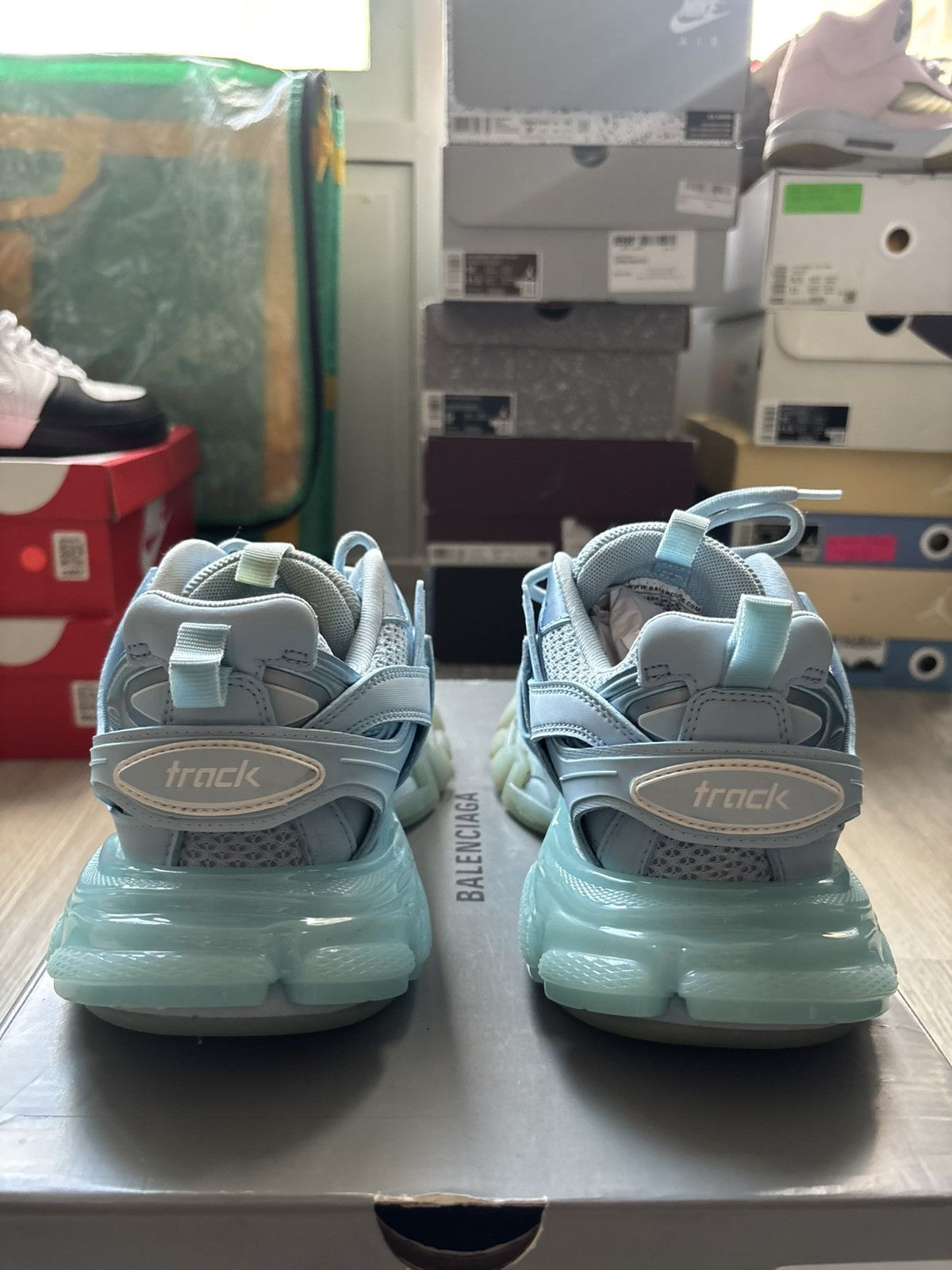 Balenciaga Balenciaga Wmns Track Light Blue Size US 5 / EU 37 - 4 Thumbnail