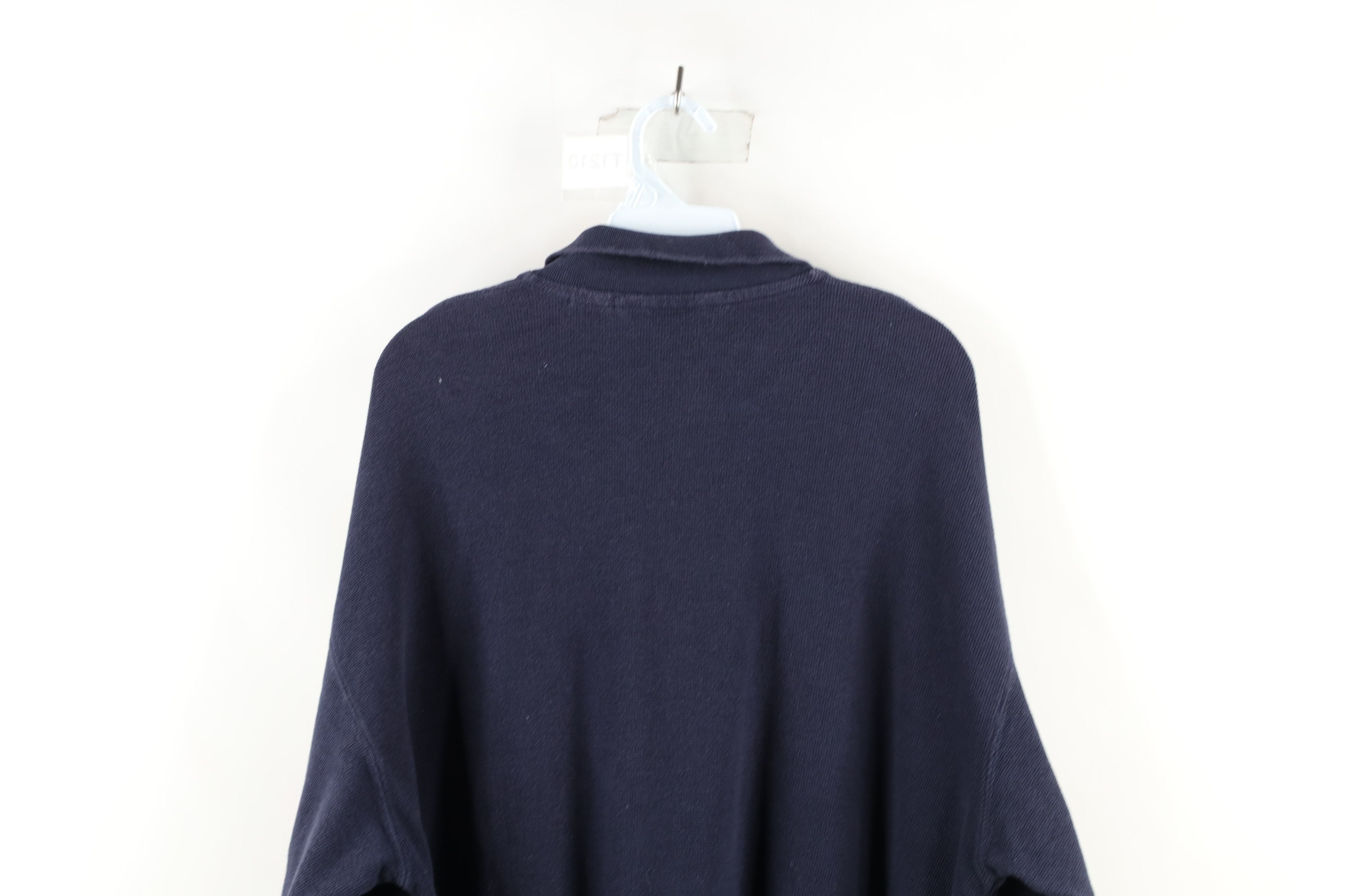 Eddie Bauer × Vintage Vintage 90s Eddie Bauer Waffle Knit Long Sleeve Polo Shirt Size US XL / EU 56 / 4 - 7 Thumbnail