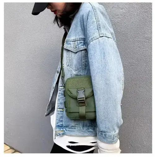 V::Room Vintage green utility cargo bag Size ONE SIZE - 3 Thumbnail