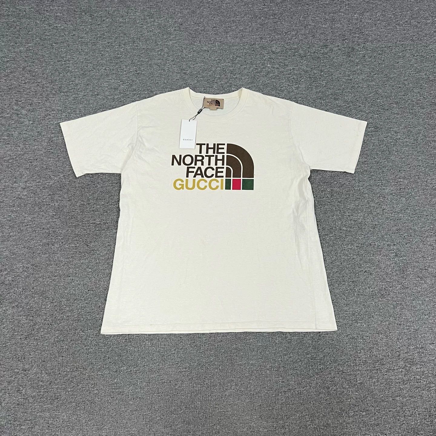 Gucci Gucci TNF Collaboration Big Logo T-Shirt Size US XL / EU 56 / 4 - 1 Thumbnail