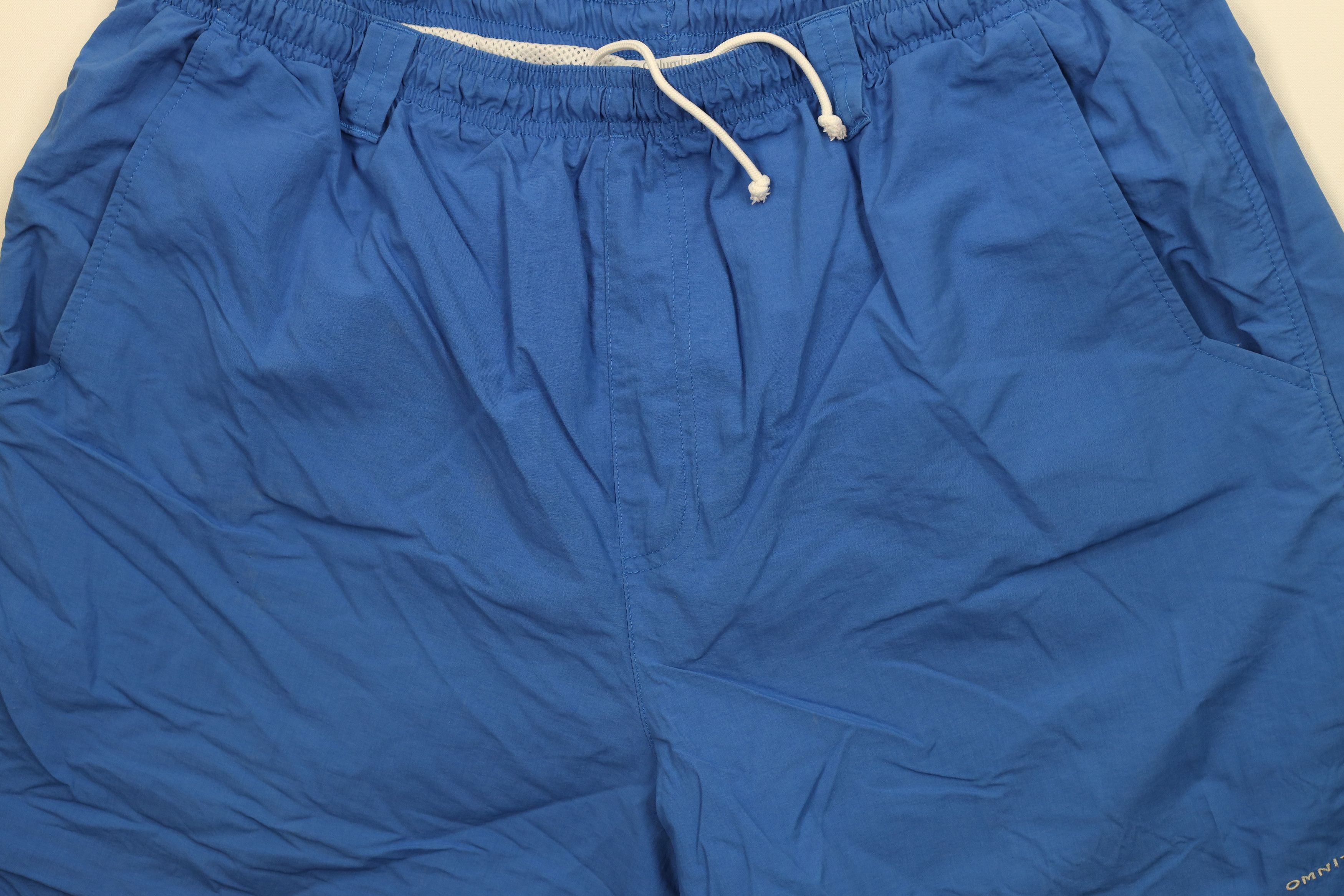 Columbia Vintage Y2K Columbia PFG Lined Above Knee Shorts Blue Nylon Size US 36 / EU 52 - 3 Thumbnail