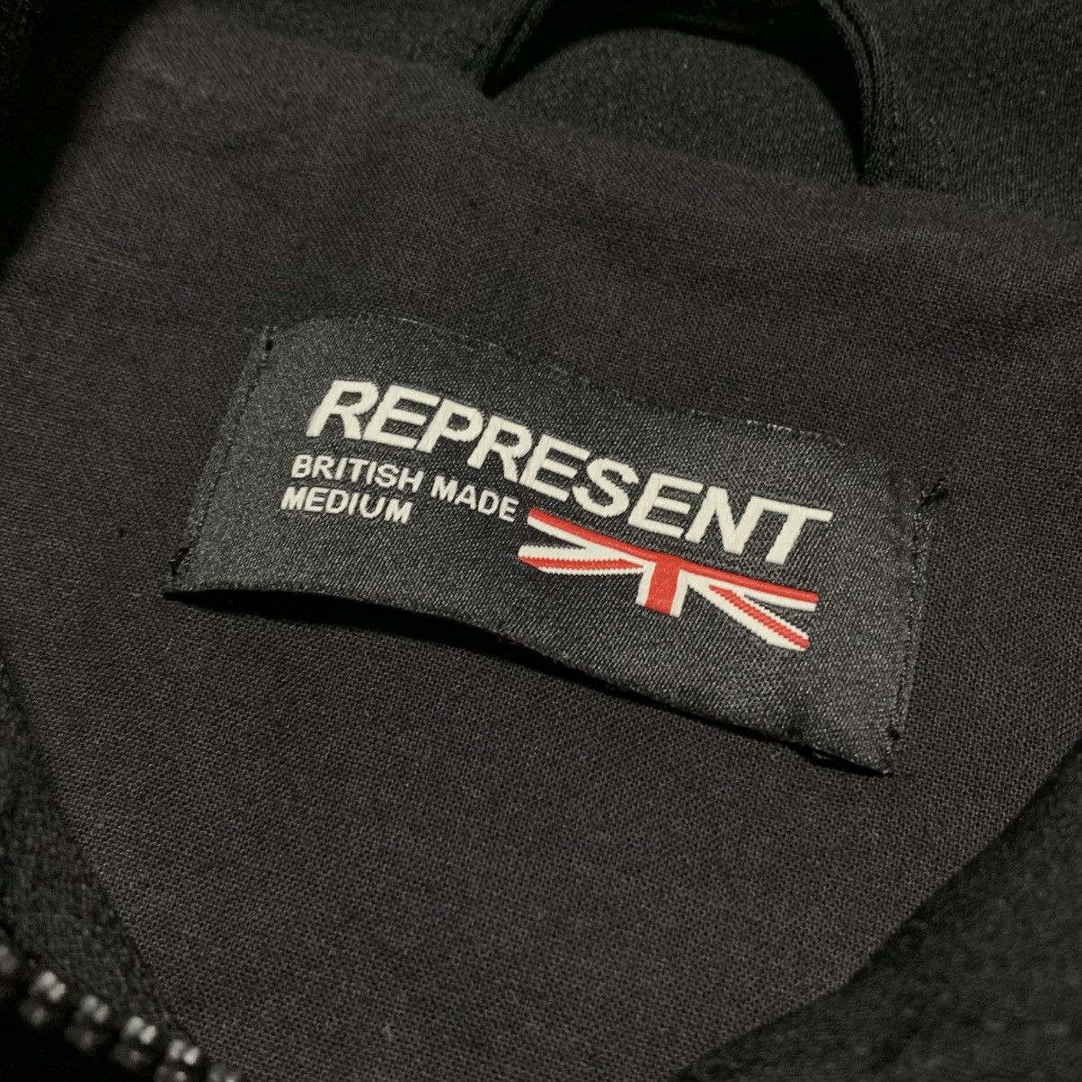 Represent Clo. Represent Medium Jacket Black Track Top Jacket British Made Size US M / EU 48-50 / 2 - 6 Thumbnail