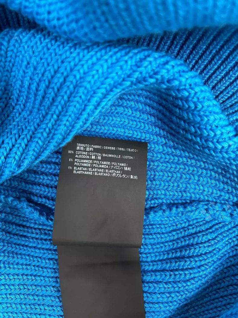 Other Balenciaga Blue V-neck loose-fitting sweater Size XS / US 0-2 / IT 36-38 - 5 Thumbnail