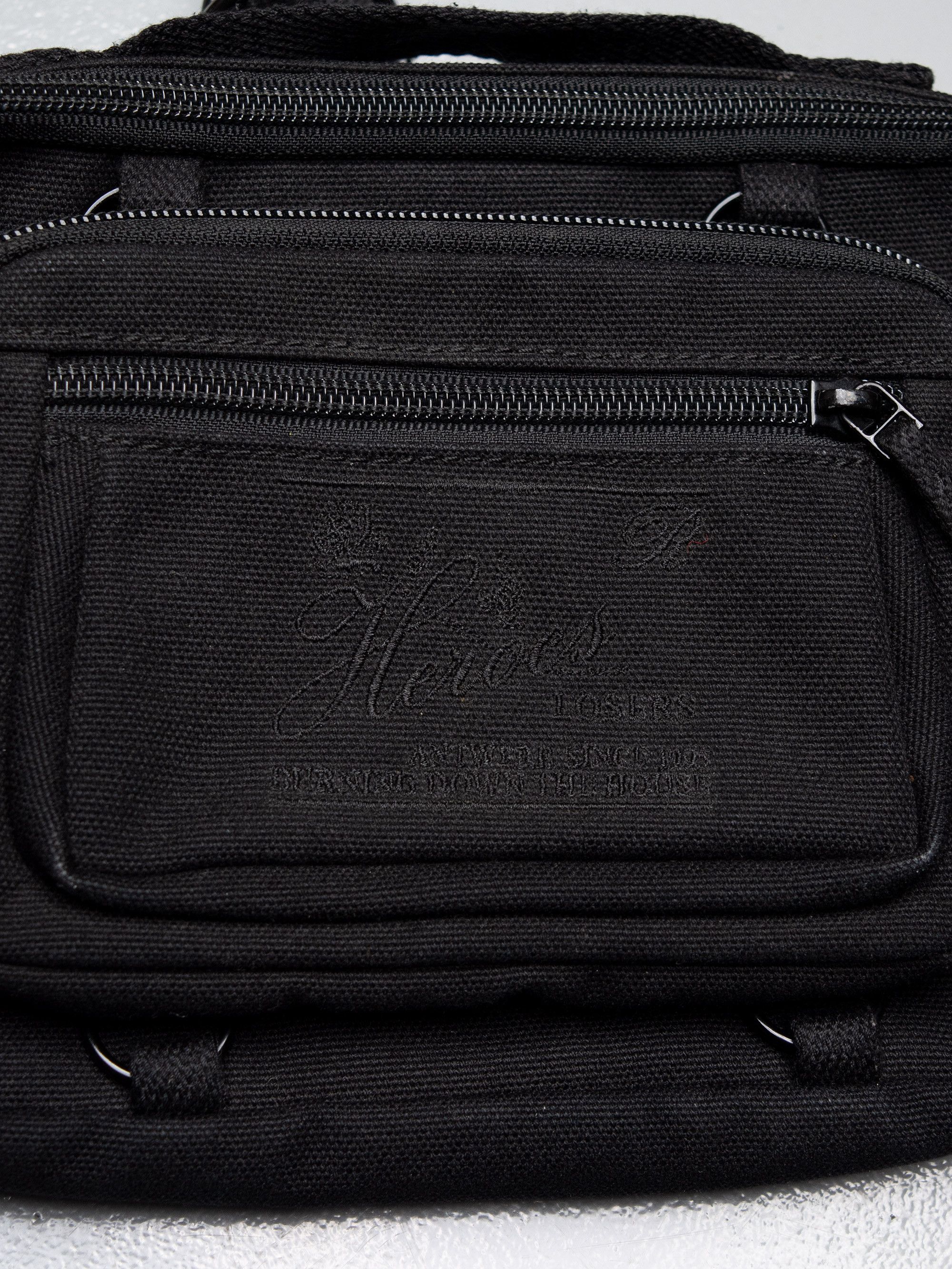 Eastpak × Raf Simons Eastpak X Raf Simons - A/W 2019 - Loop Waist Bag (black) Size ONE SIZE - 3 Thumbnail