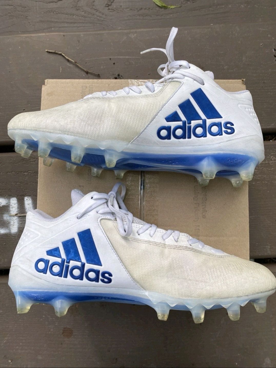 Adidas Adidas Freak Mid White Royal FX1309 Size 13 Men Size US 13 / EU 46 - 4 Thumbnail