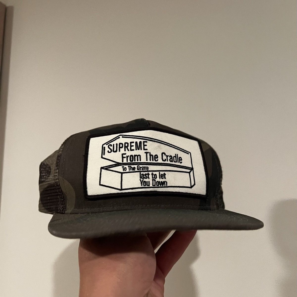 Supreme Supreme Coffin mesh snapback from the cradle to the grave Size ONE SIZE - 3 Thumbnail
