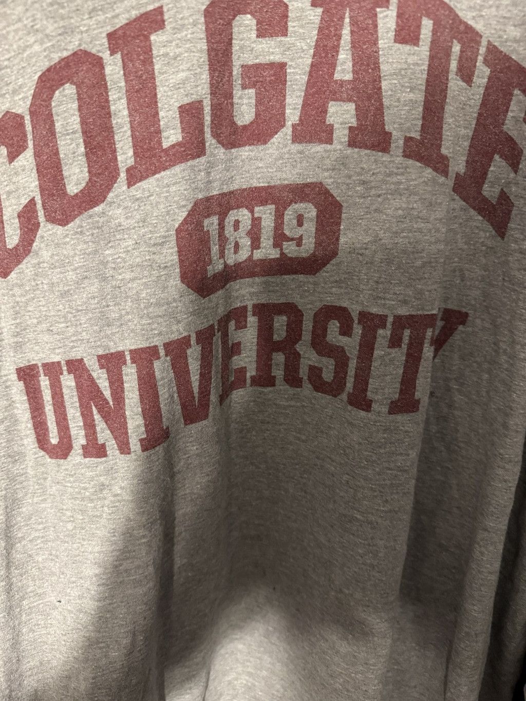 Nike Colgate Raiders Nike L/S T-Shirt Gray NCAA Men's Size L Size US L / EU 52-54 / 3 - 4 Thumbnail