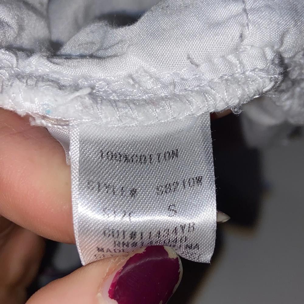 Kirkland Signature White Denim Distressed Shorts Size Small Size 28" / US 6 / IT 42 - 8 Thumbnail