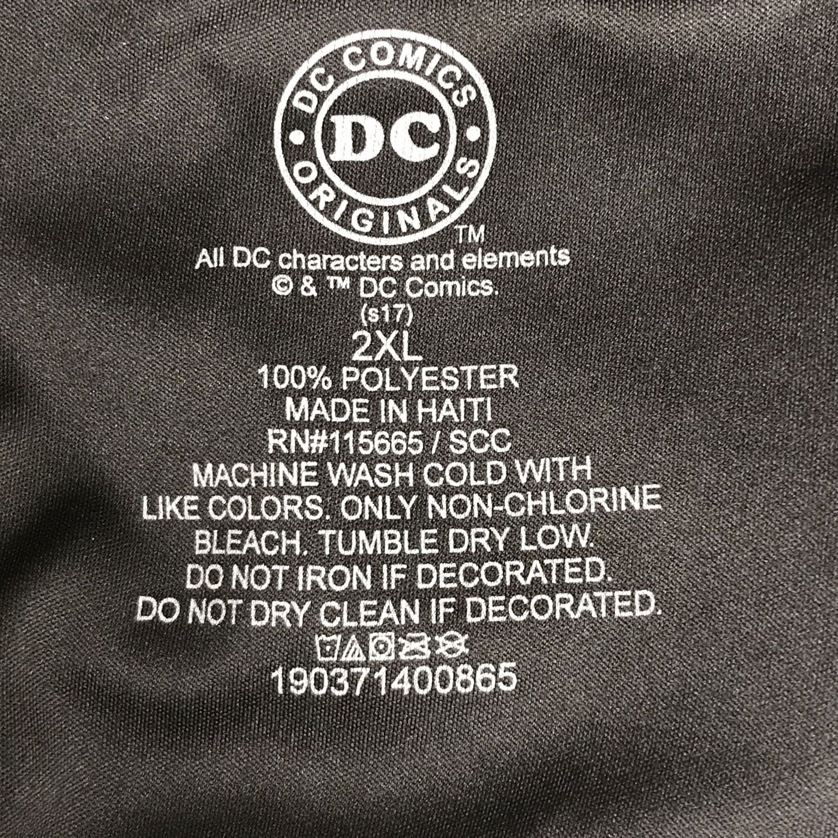 DC Comics VINTAGE DC Comics The Flash Logo Dipping Paint Spots Graphic T-Shirt 2XL Men Black Size US XXL / EU 58 / 5 - 3 Thumbnail