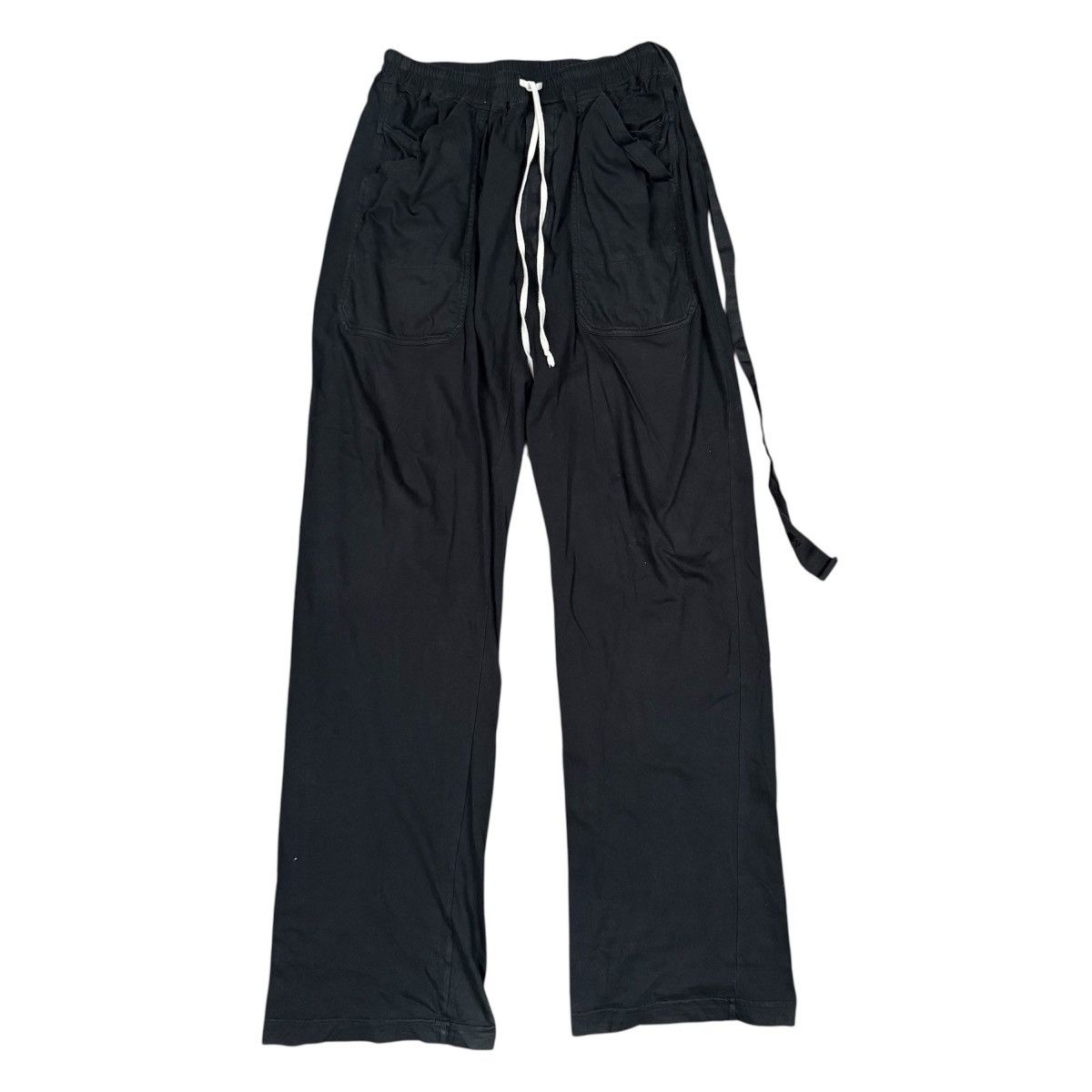 Pre-owned Rick Owens Drkshdw Jersey Lounge Pants In Black
