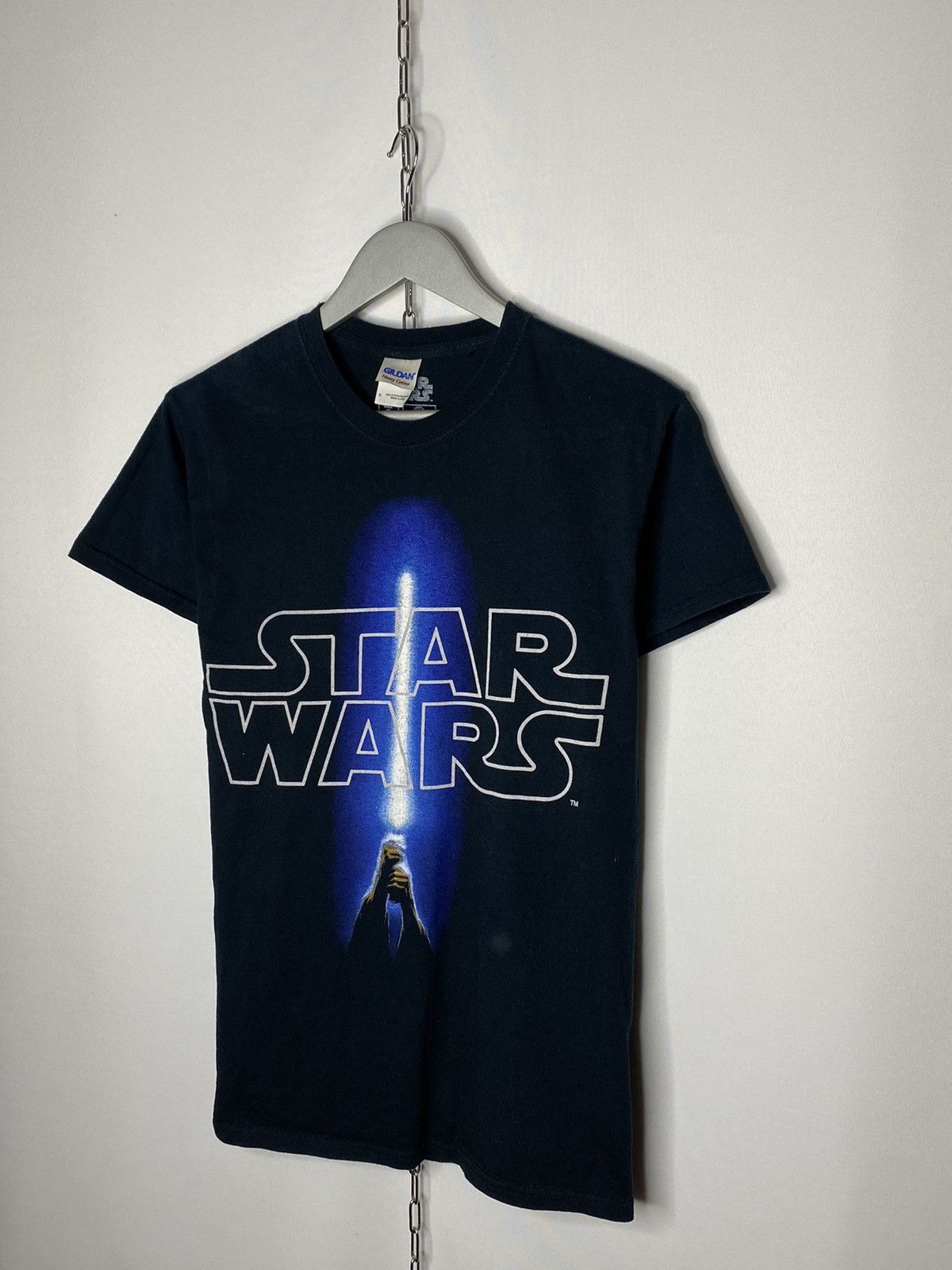 Star Wars × Vintage 🔥Vintage Star Wars Big Logo T-Shirt Short Sleeve🔥 Size US S / EU 44-46 / 1 - 3 Thumbnail