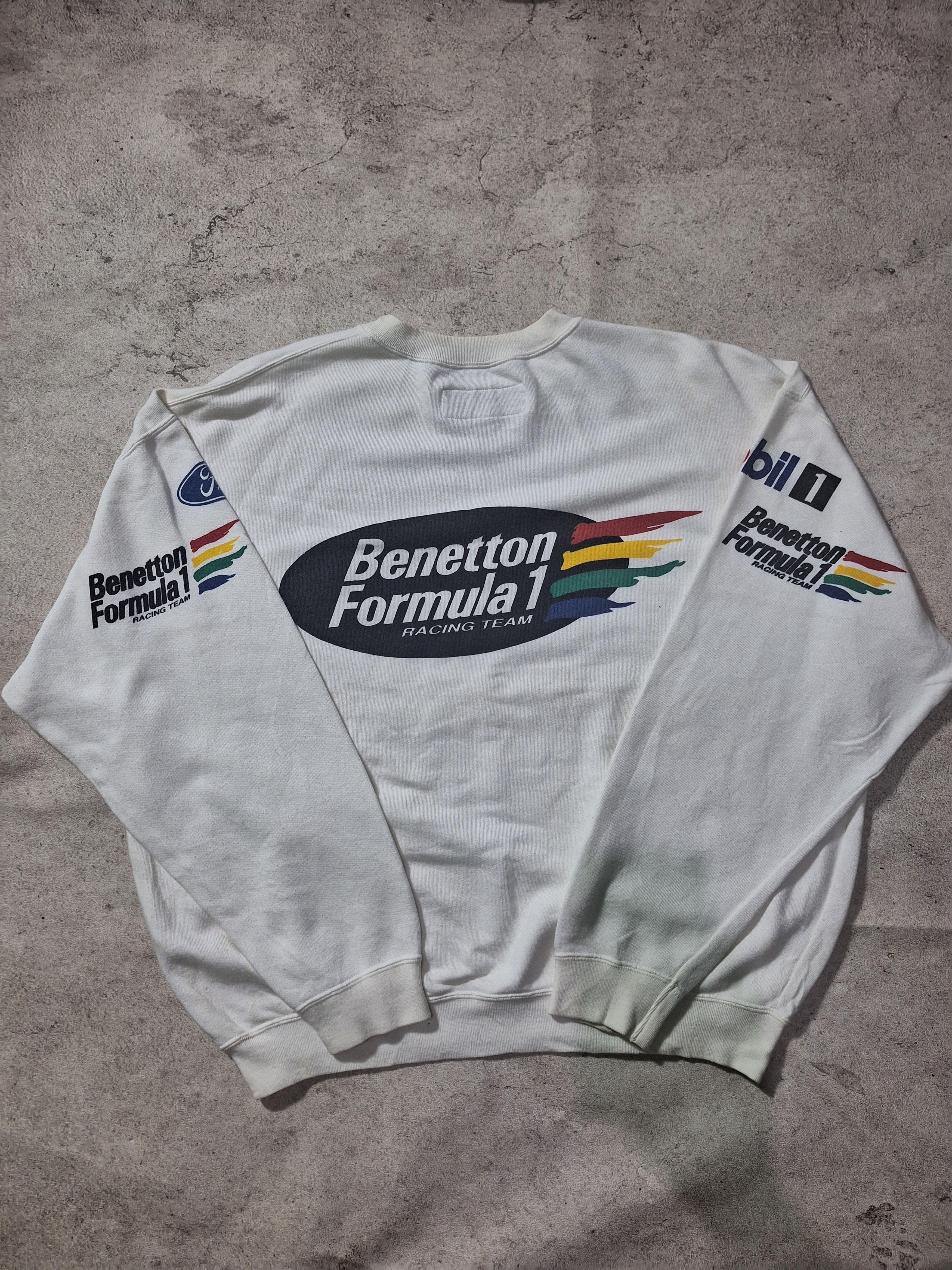 Benetton Benetton Sweartshirt Formula 1 Size US XL / EU 56 / 4 - 6 Thumbnail