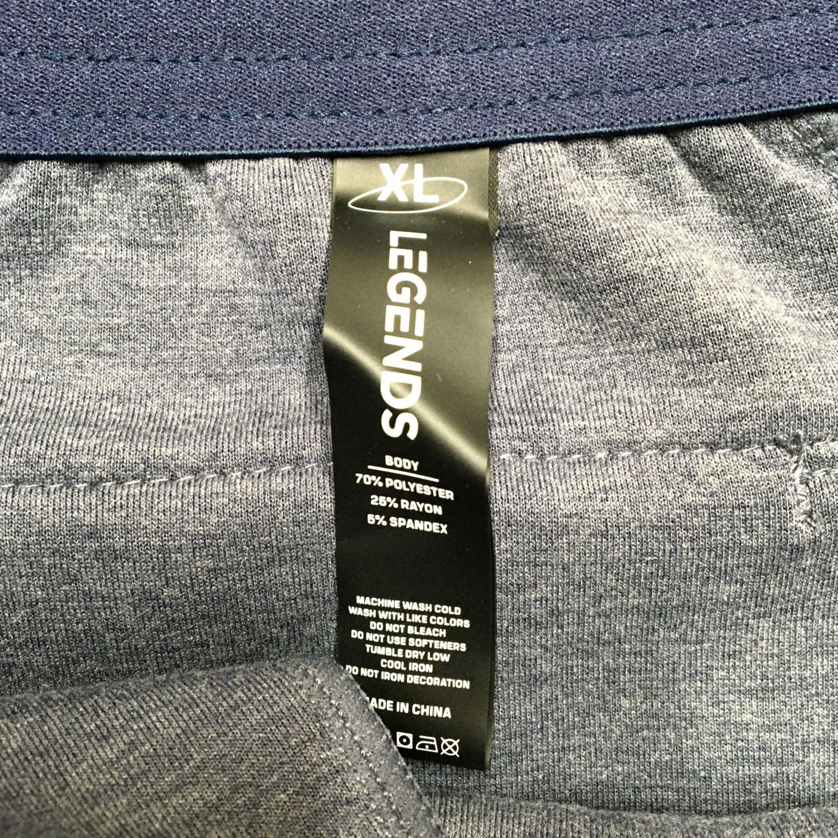 Vintage Legends Hawthorne Tech Joggers Pants Mens XL Blue Athleisure Performance Lounge Size US 36 / EU 52 - 5 Thumbnail