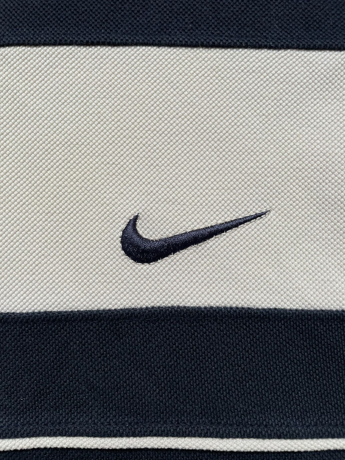 Nike × Vintage Vintage 90s Retro Y2k Nike Logo Swoosh Striped Sweatshirt Size US M / EU 48-50 / 2 - 3 Thumbnail