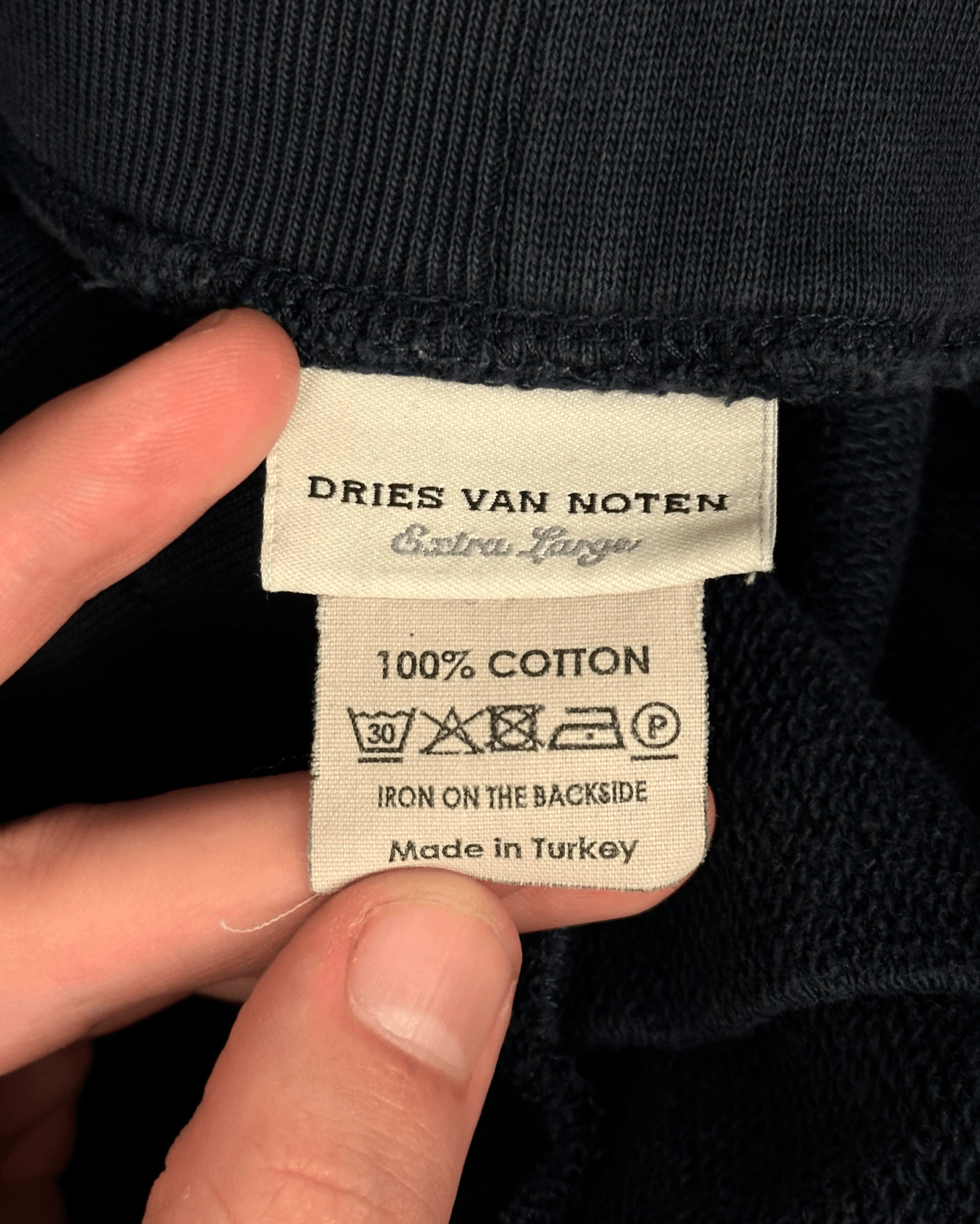 Dries Van Noten Gothic Letter D Patch Shorts