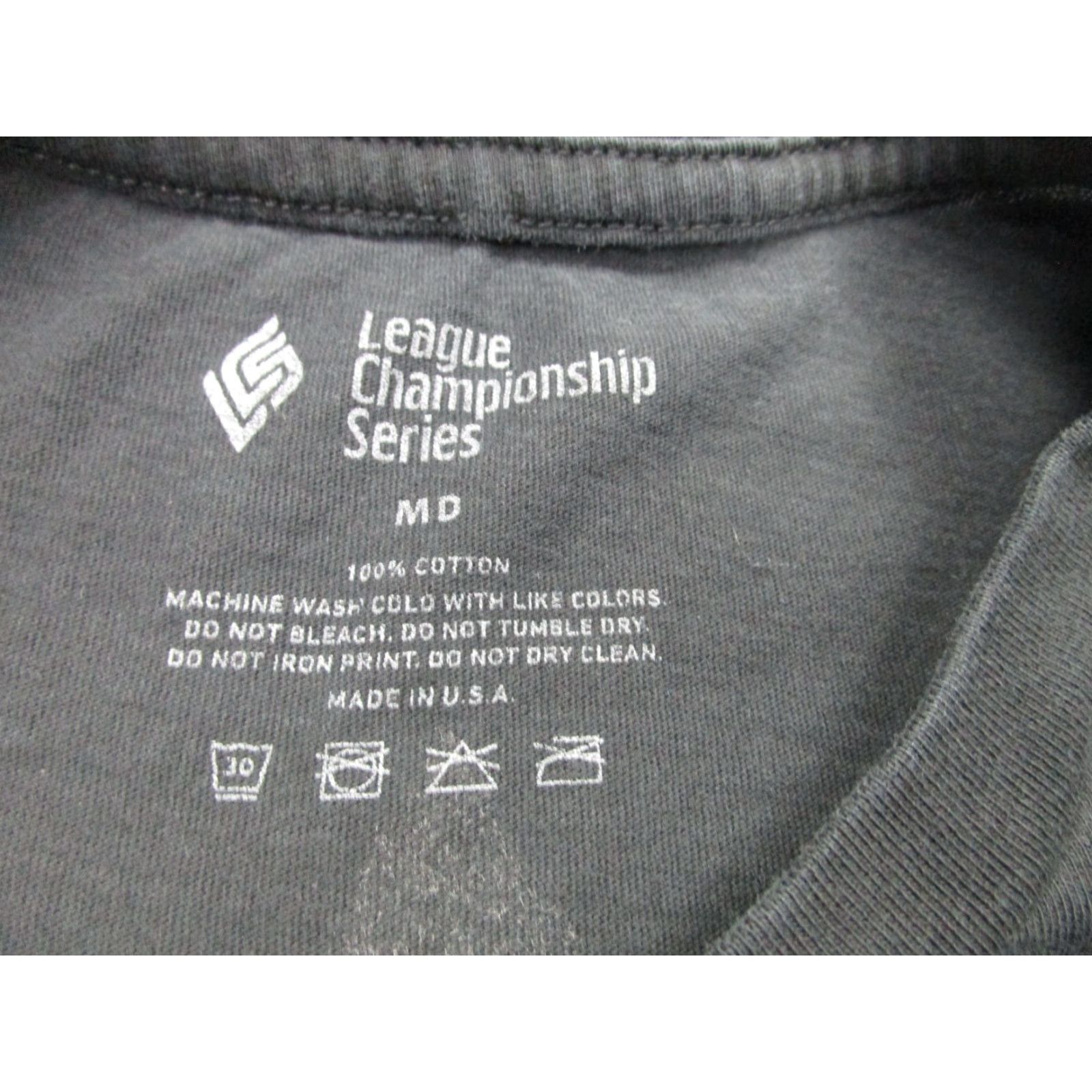 Vintage League Championship Series Shirt Mens M Black 2021 LCS Gaming Championship Series LOL Shirt Size US M / EU 48-50 / 2 - 6 Thumbnail