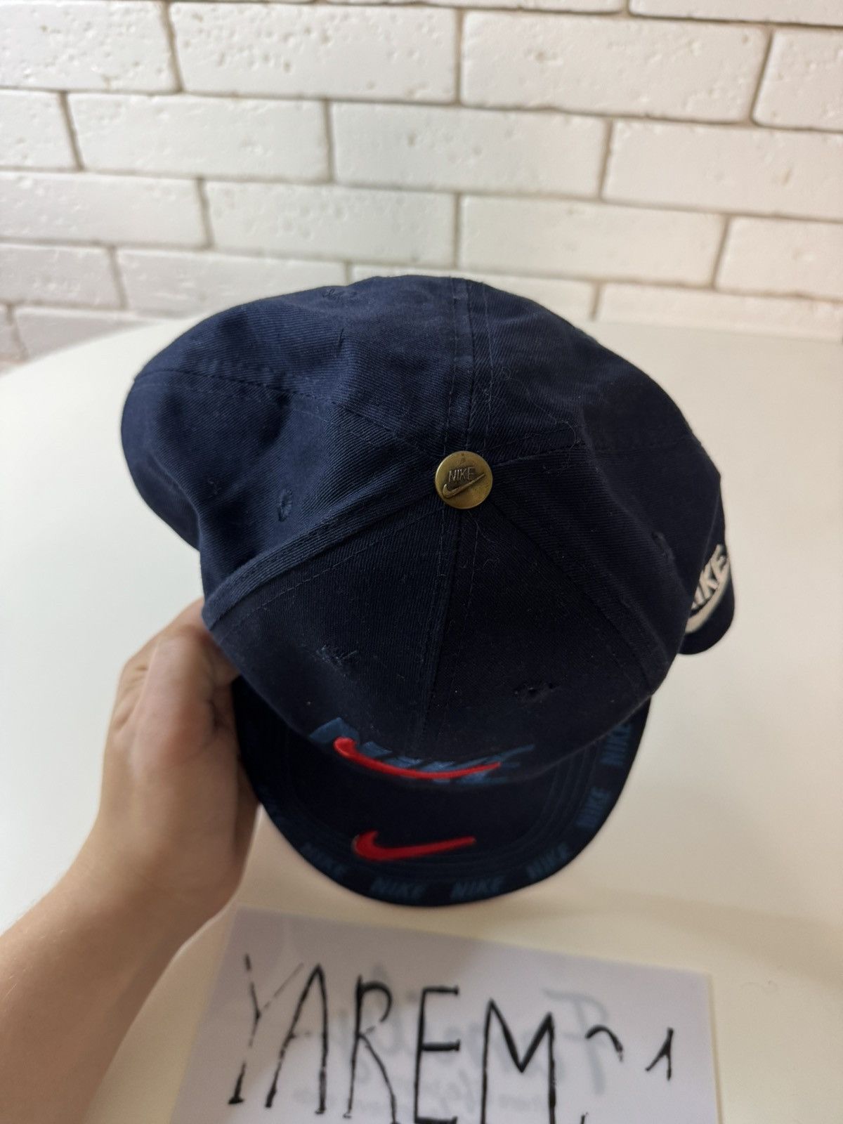 Vintage Nike vintage cap hat Size ONE SIZE - 3 Thumbnail