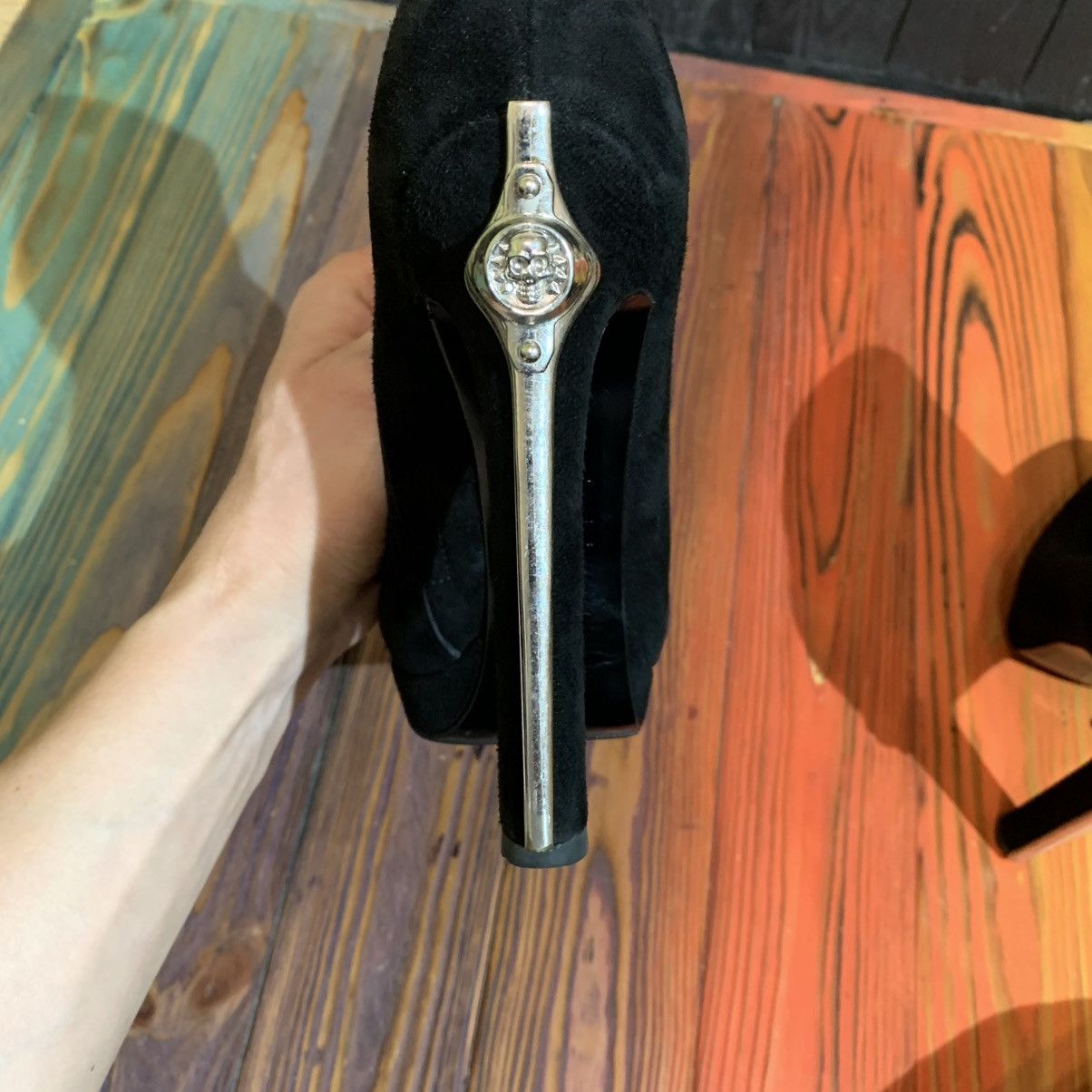 Alexander McQueen Alexander MaQueen Suede Women’s Heels Size 38.5 Size US 8.5 / IT 38.5 - 15 Thumbnail