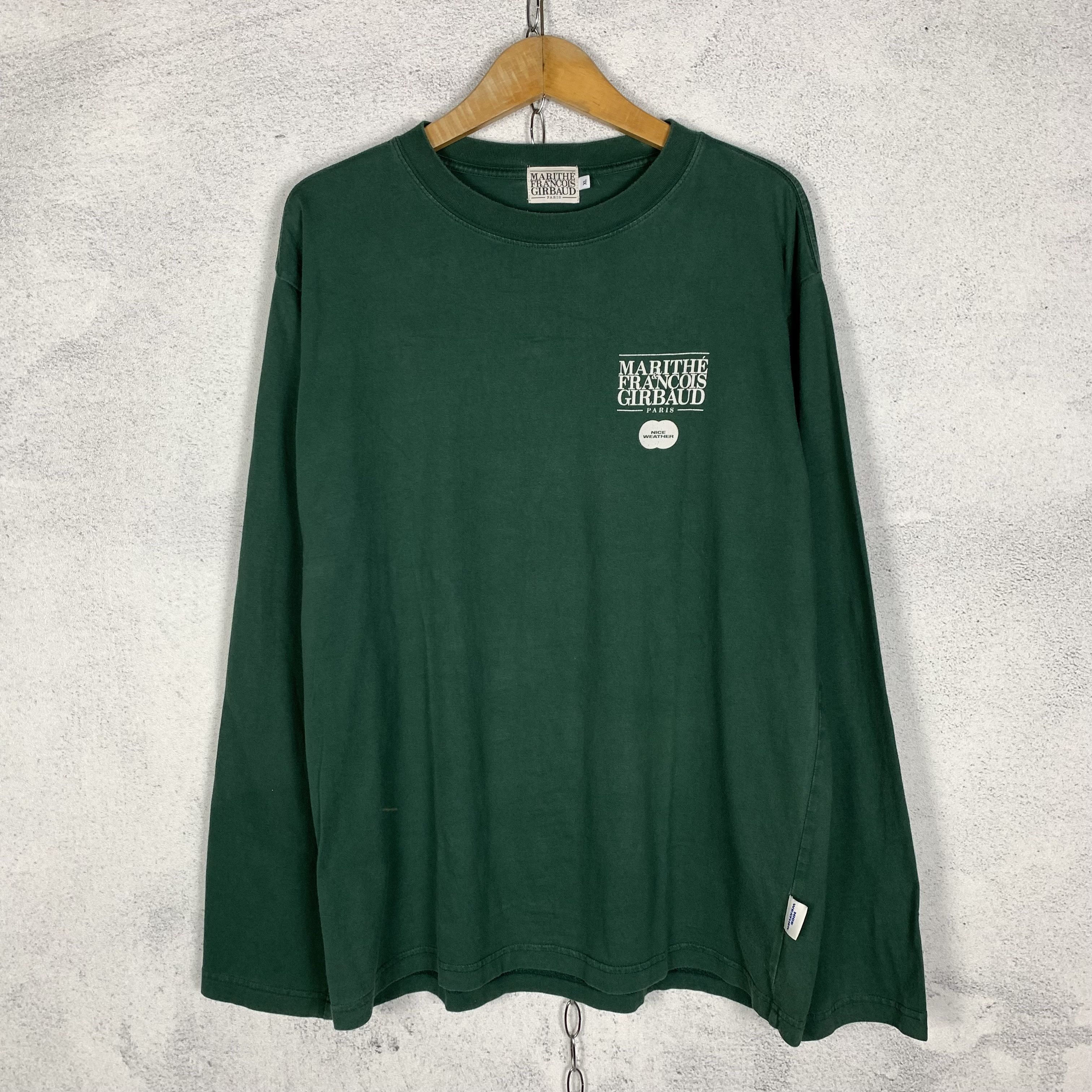 Marithe + Francois Girbaud Girbaud x Nice Weather Longsleeve Tshirt Size US XL / EU 56 / 4 - 2 Thumbnail