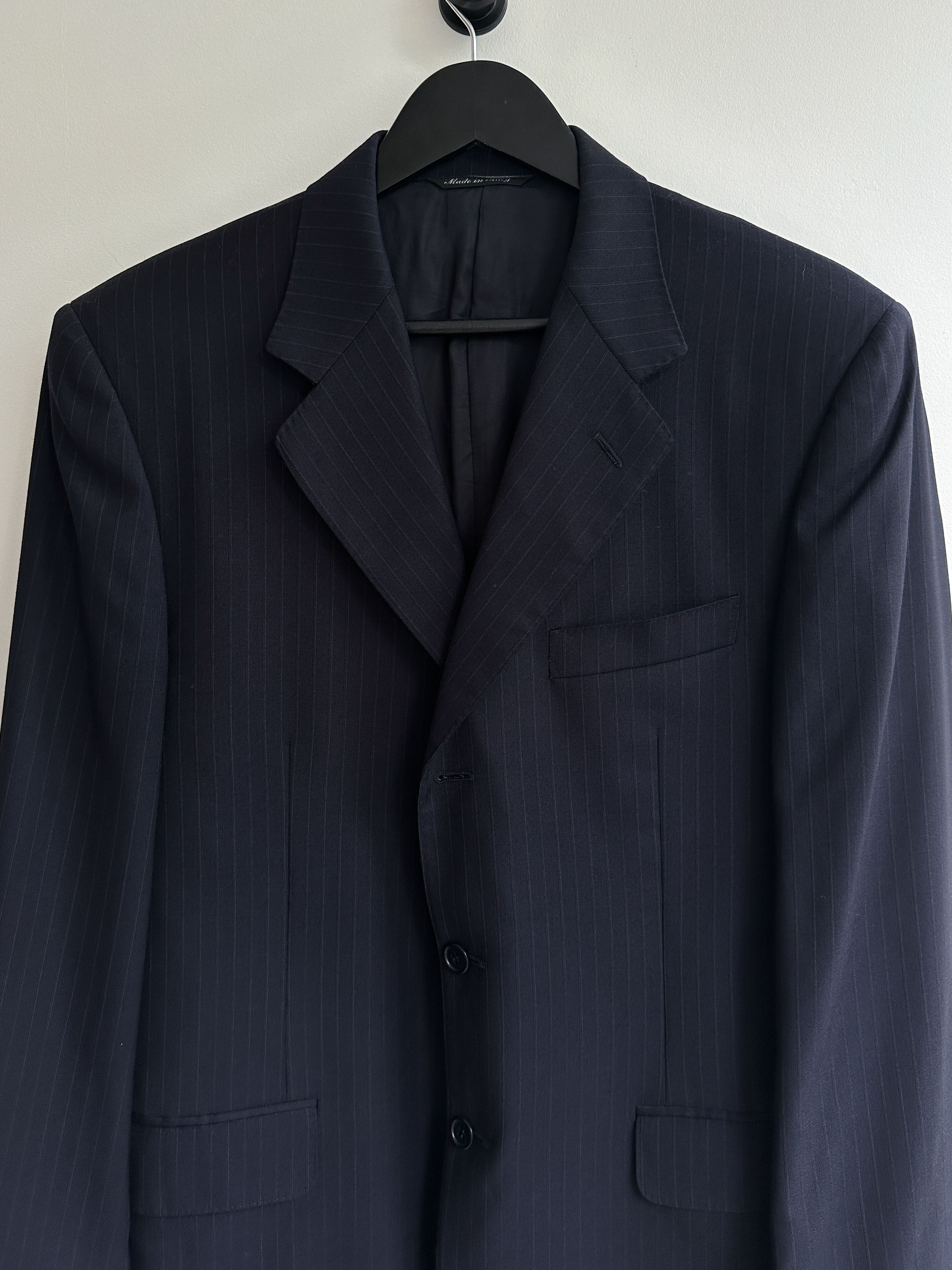 Canali Canali Navy Blazer Size 46R - 2 Thumbnail