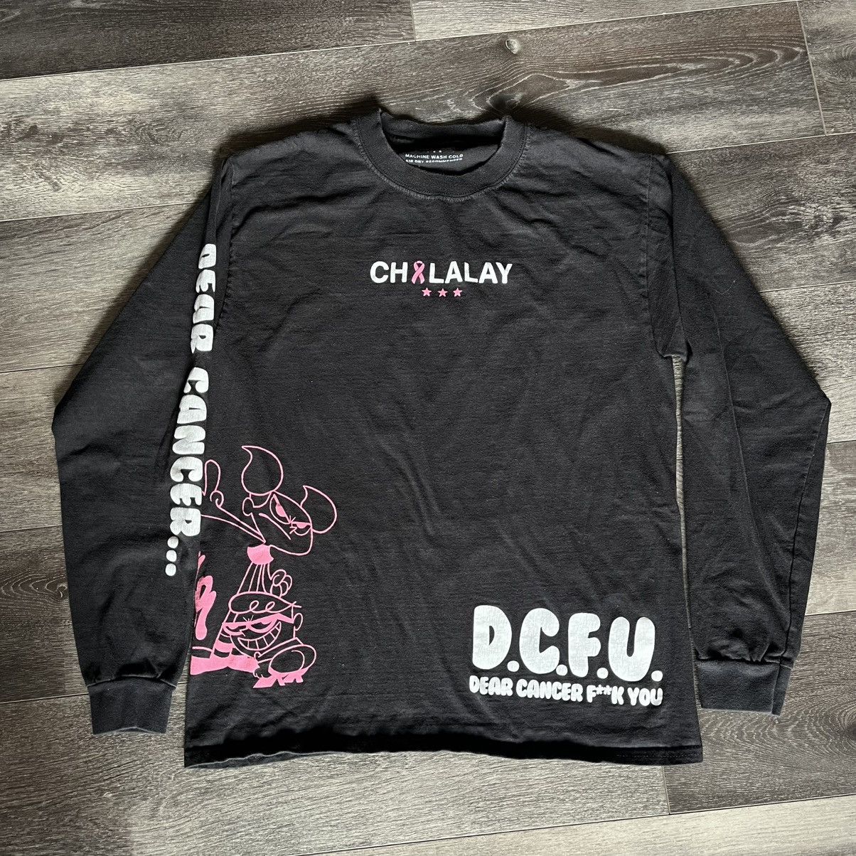 Vintage Chilalay Breast Cancer Awareness Save Boobies Longsleeve Tee Size US M / EU 48-50 / 2 - 1 Thumbnail