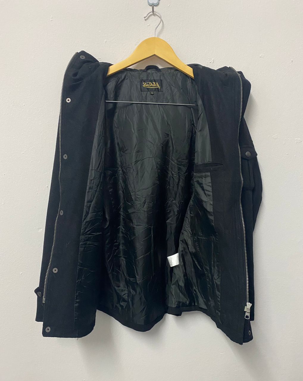 Von Dutch Vintage Von Dutch Wool Jacket Outerwear Size US M / EU 48-50 / 2 - 3 Thumbnail