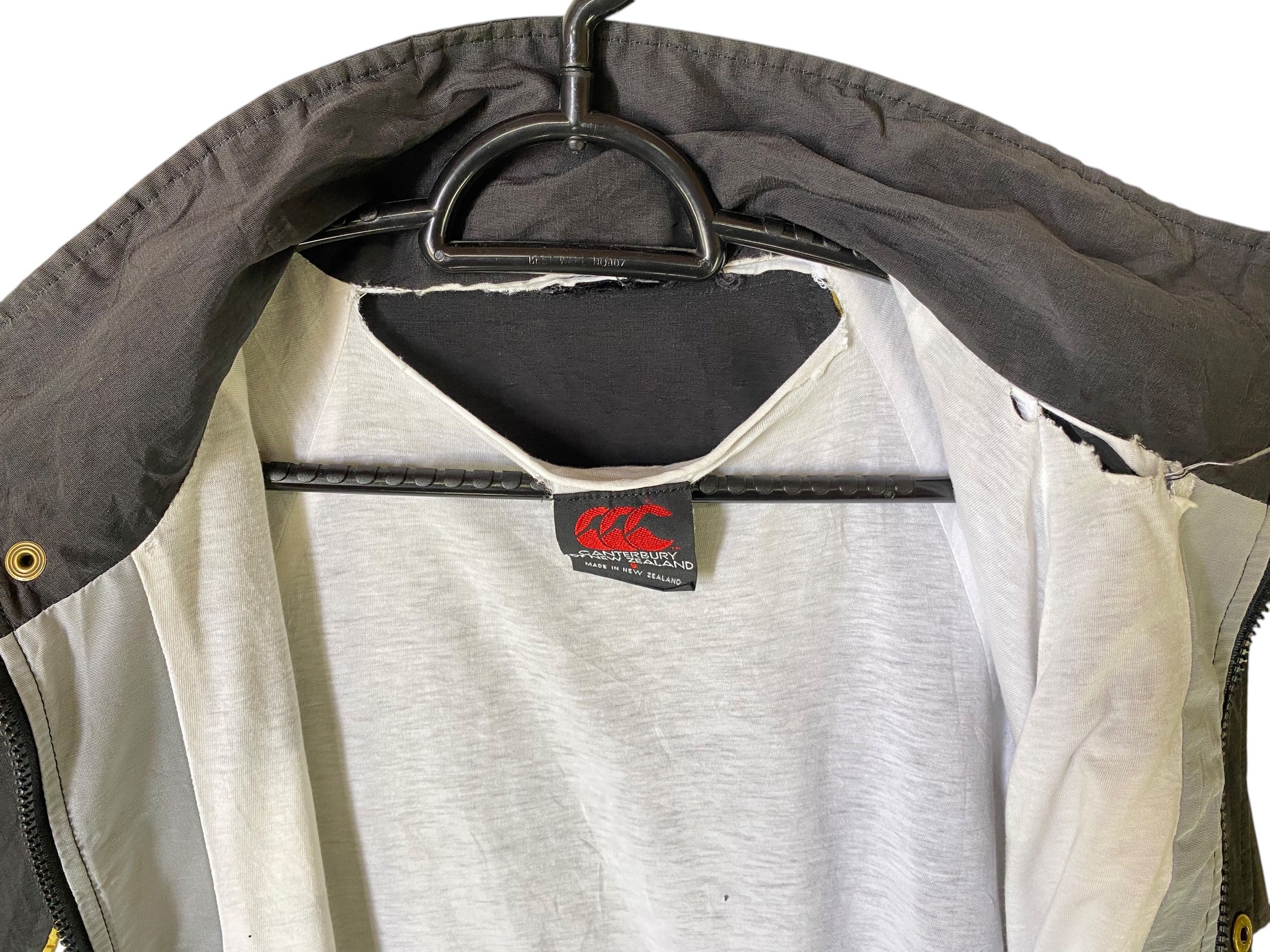 Canterbury of New Zealand × Vintage 90s Canterbury All Blacks steinlager rugby jacket Size US S / EU 44-46 / 1 - 11 Thumbnail