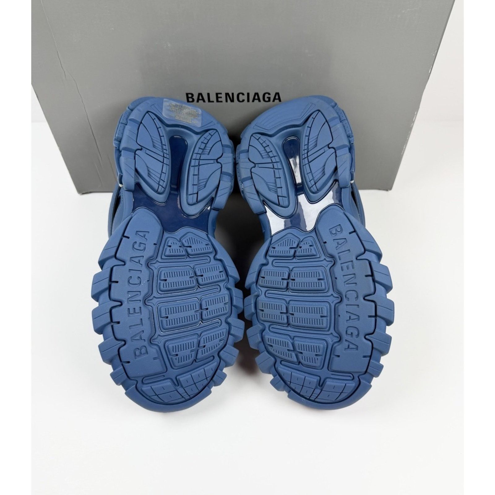Balenciaga Size 40EU/7US - Balenciaga Track Blue LED NEW! Size US 7 / EU 40 - 8 Thumbnail