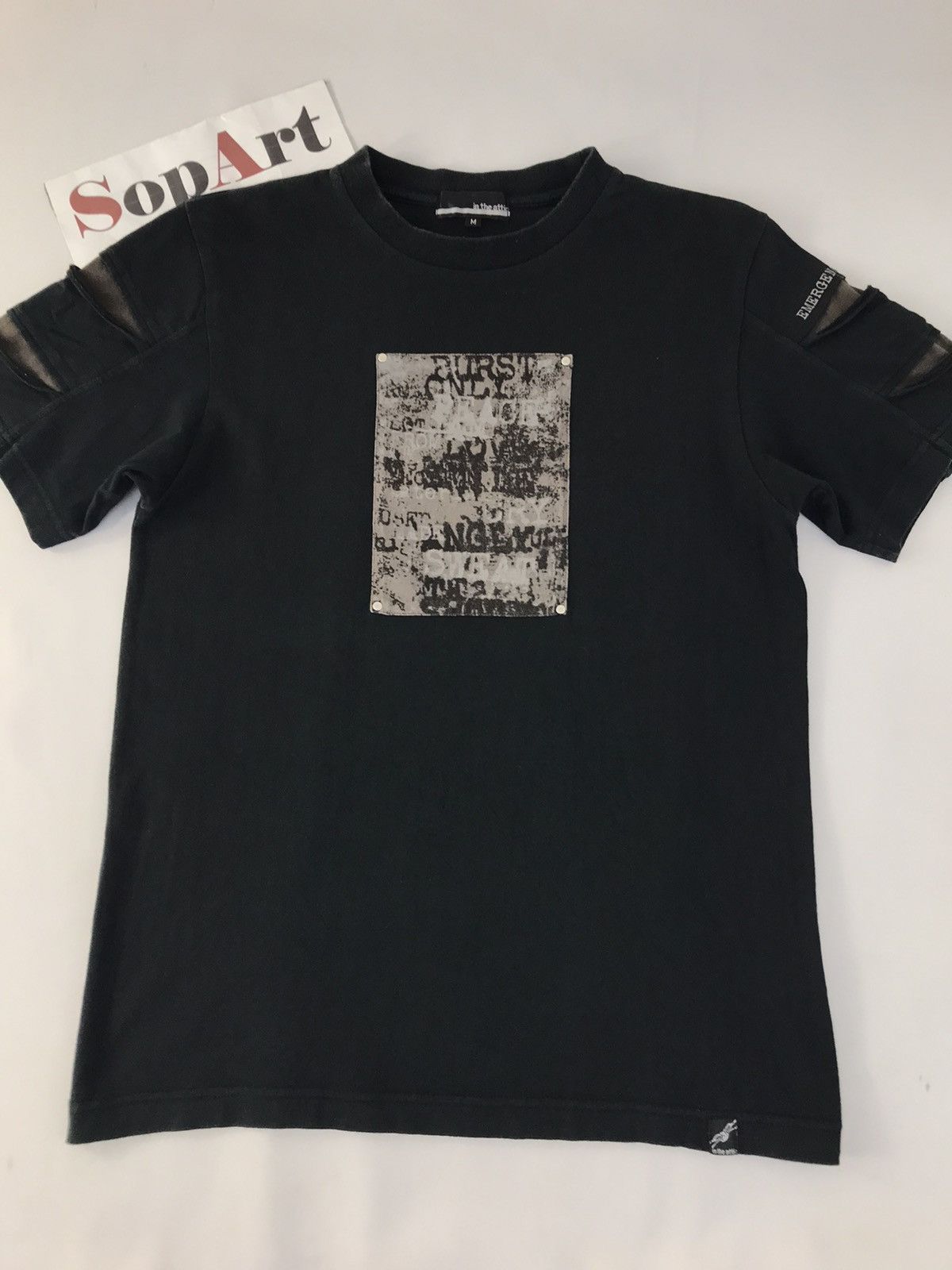 In The Attic Vintage In The Attic Emergency Generate Design Punk Shirt Size US S / EU 44-46 / 1 - 3 Thumbnail