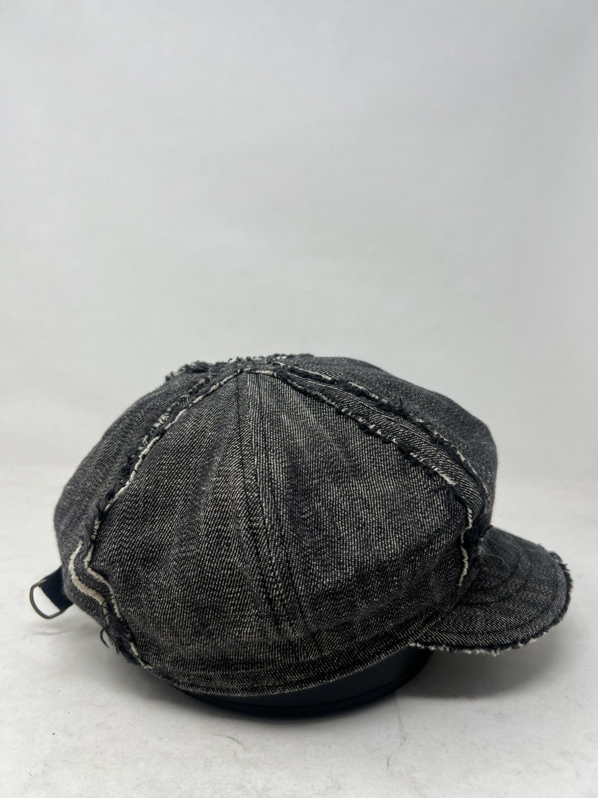 Kangol KANGOL DIXIE DISTRESSED DENIM NEWSBOY CAP Size ONE SIZE - 4 Thumbnail