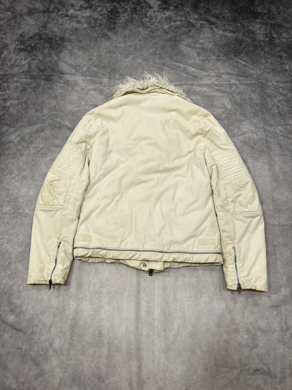 Helmut Lang AW99 Helmut Lang "Séance De Travail" Astro Biker Jacket Size US M / EU 48-50 / 2 - 13 Thumbnail