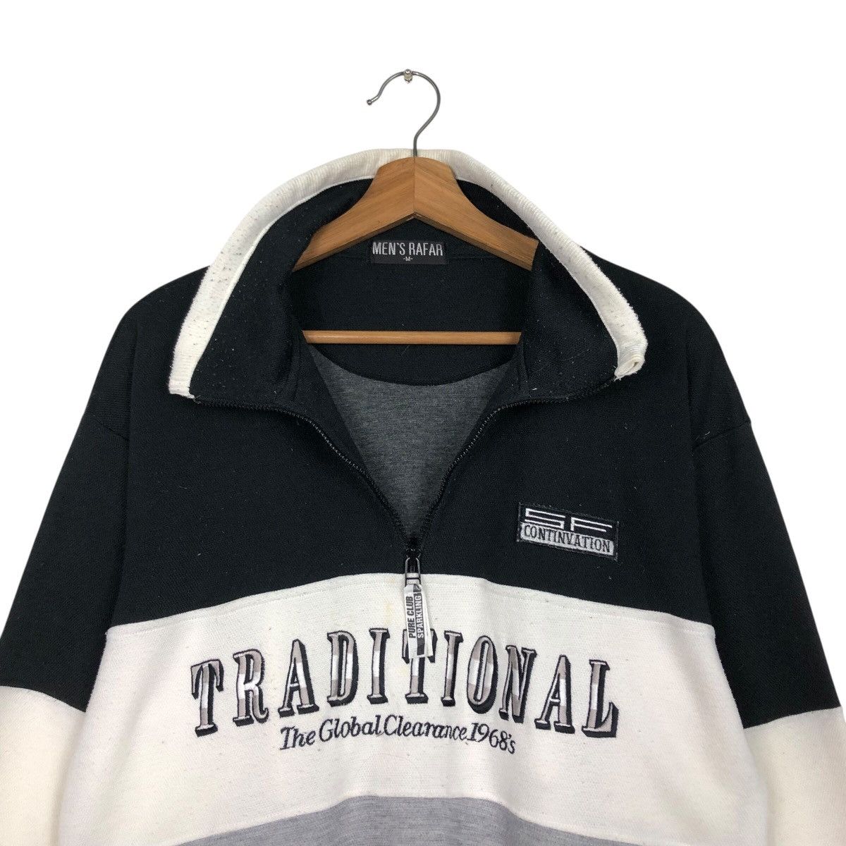 Japanese Brand 📌Vintage Sweatshirt Anorak Collar Men's Rafar Issey Miyake Size US M / EU 48-50 / 2 - 10 Thumbnail