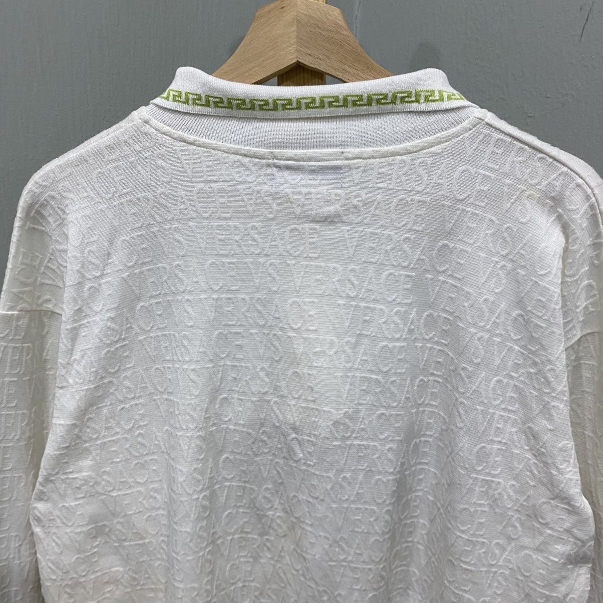 Versace Jeans Couture Archive Versace Jeans Couture Monogram Jacquard Long Sleeve Size US L / EU 52-54 / 3 - 5 Thumbnail