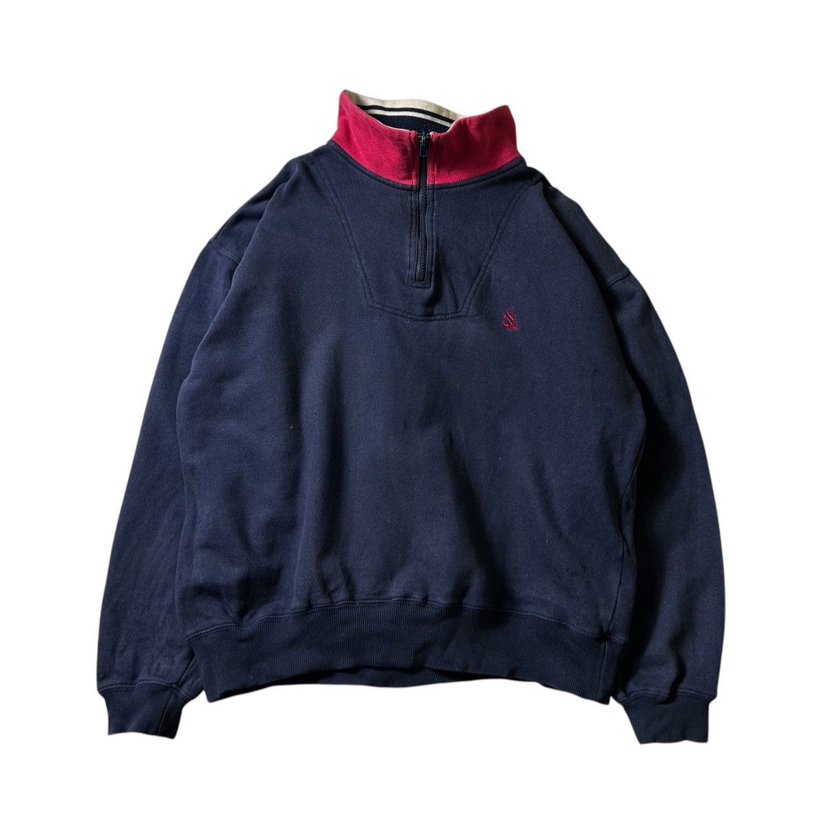 Nautica Vintage Nautica Half Zip Sweater Size US M / EU 48-50 / 2 - 1 Thumbnail