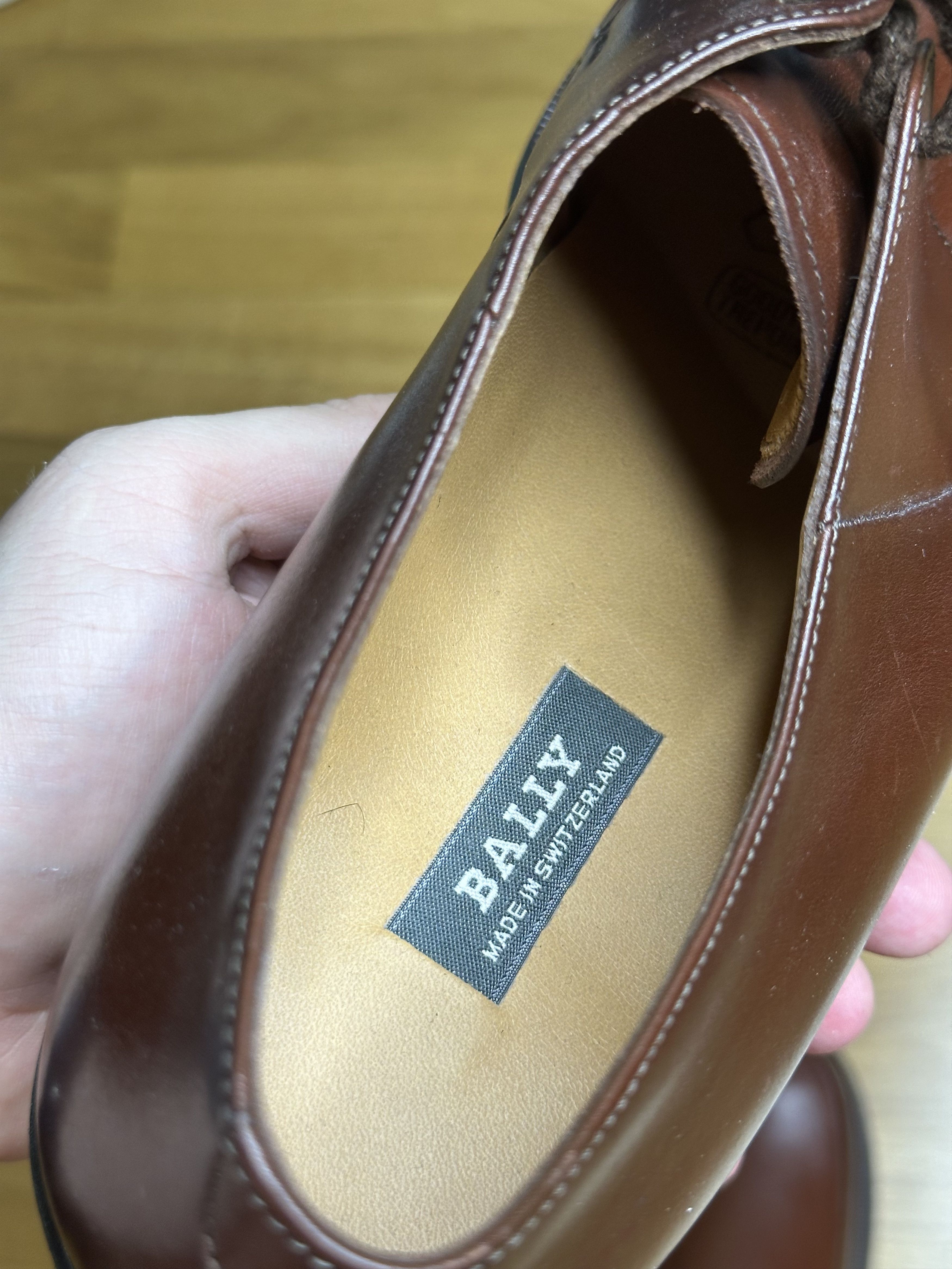 Bally Bally Scalair 2 Men's Shoes Brown Leather Size US 8.5 / EU 41-42 - 3 Thumbnail