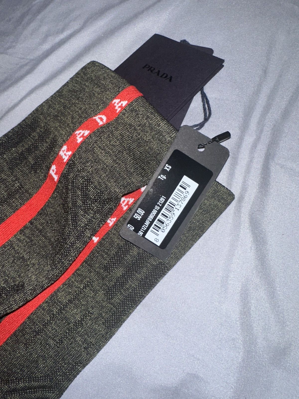 Prada prada linea rossa soxks Size ONE SIZE - 6 Thumbnail