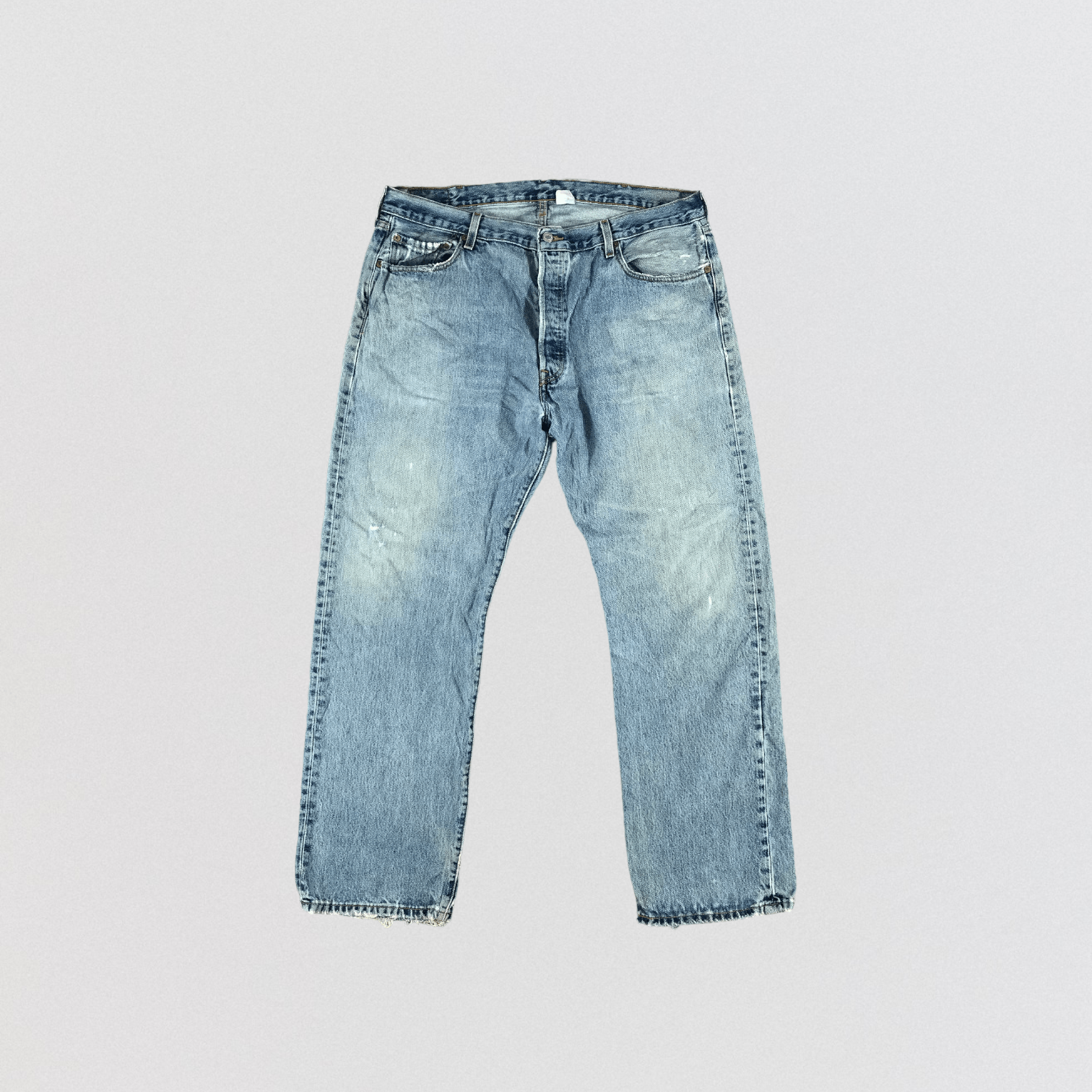 Levi's × Vintage Vintage Blue Wash Levis 501 Jeans-JM2960 Size US 39 - 1 Thumbnail