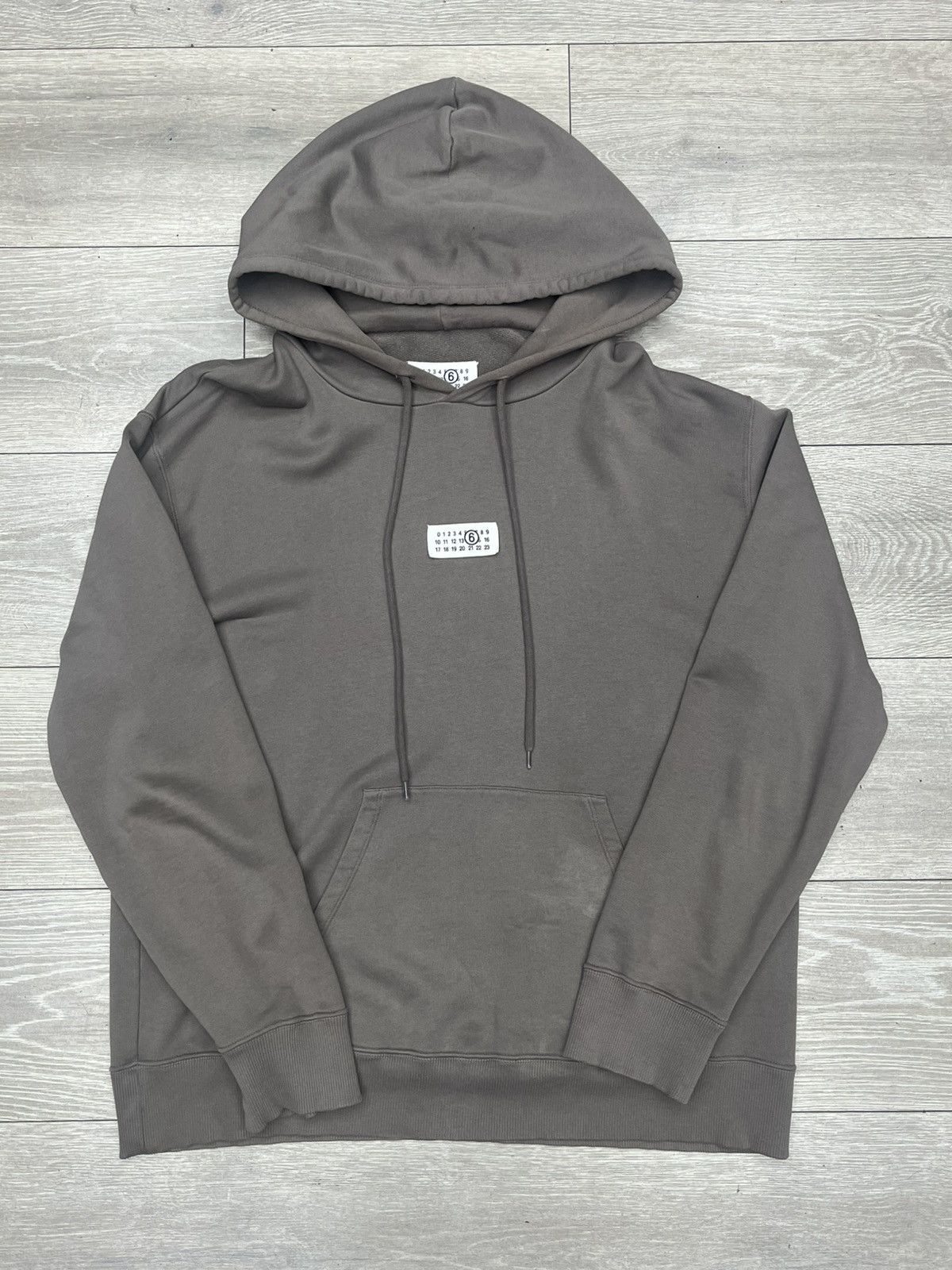 Maison Margiela MM6 Maison Margiela Numeric Logo Patch Hoodie Size US M / EU 48-50 / 2 - 1 Thumbnail