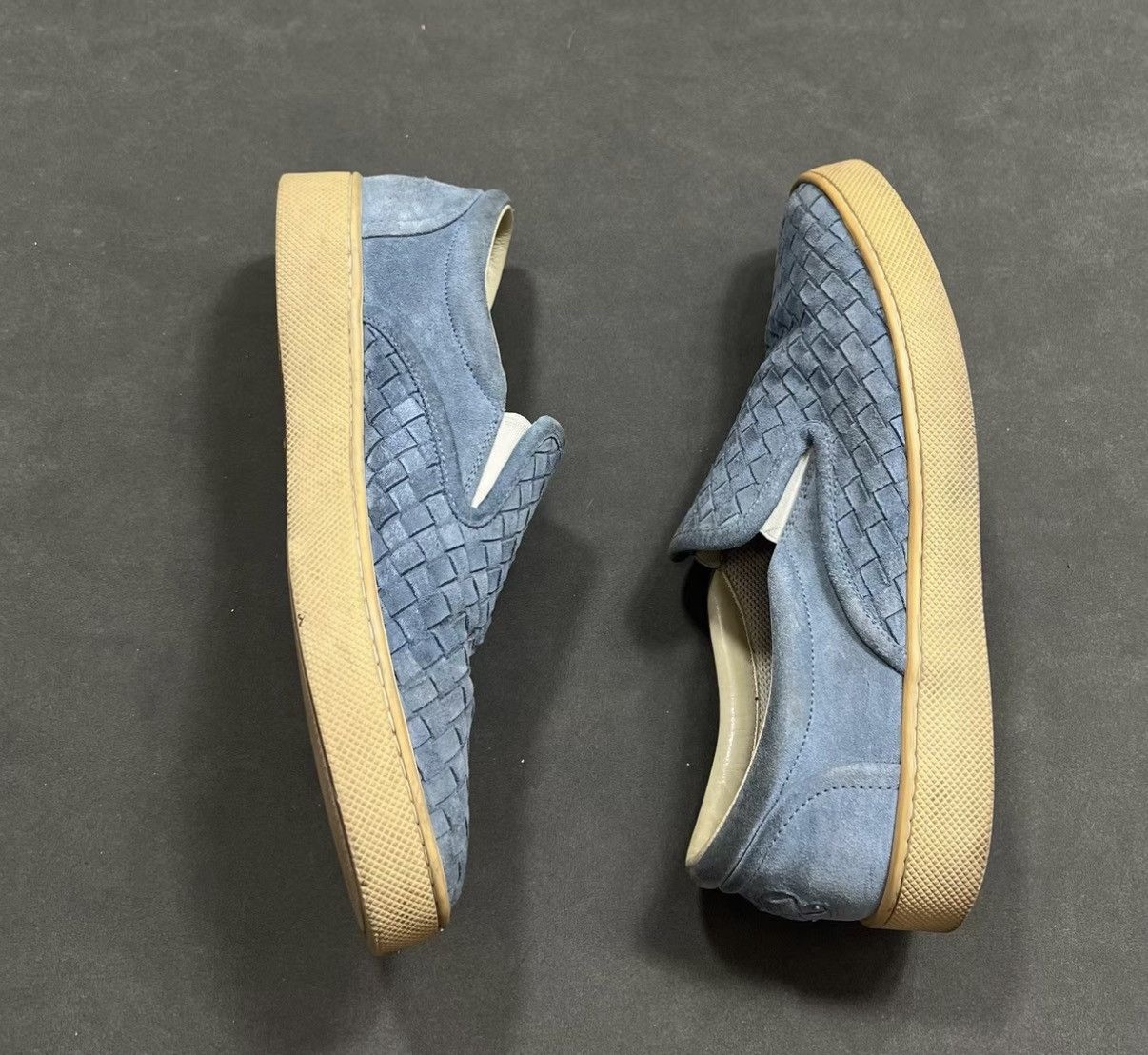 Bottega Veneta Bottega Veneta BV Classic Intreccio Slip-On Sneakers J16 Size US 8 / EU 41 - 4 Thumbnail