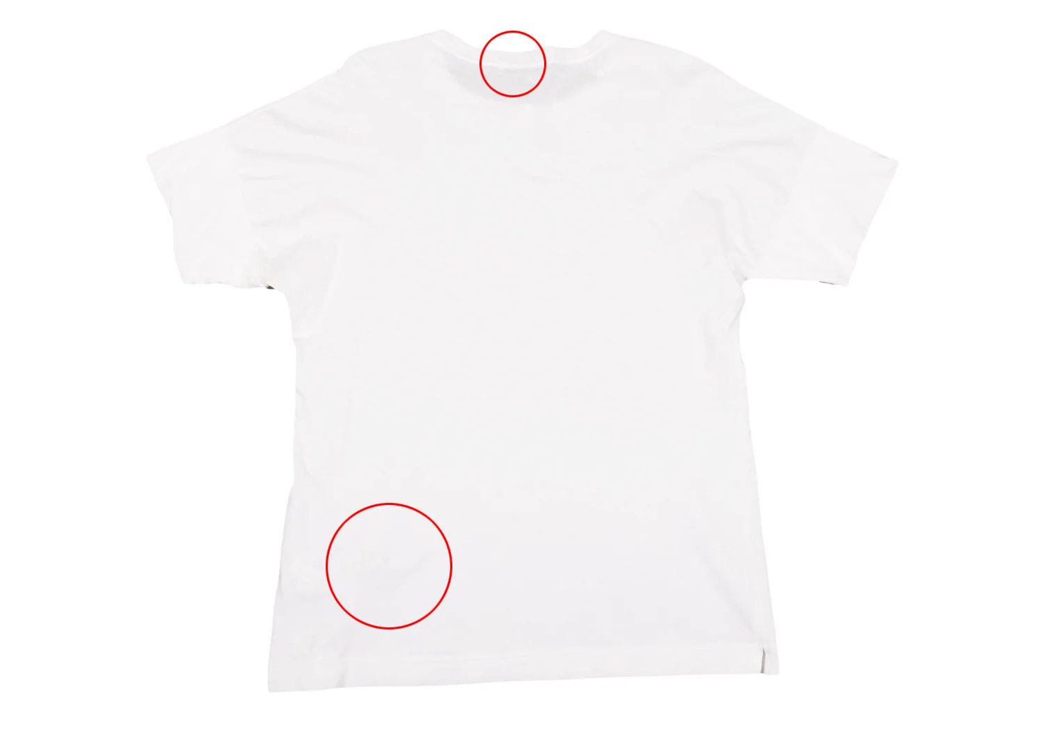 Issey Miyake Cut Sleeve T-Shirt in Off White Size US XS / EU 42 / 0 - 14 Thumbnail