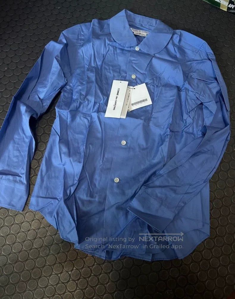 Comme des Garcons Comme des Garcons Black and blue women's shirt Size XS / US 0-2 / IT 36-38 - 1 Thumbnail
