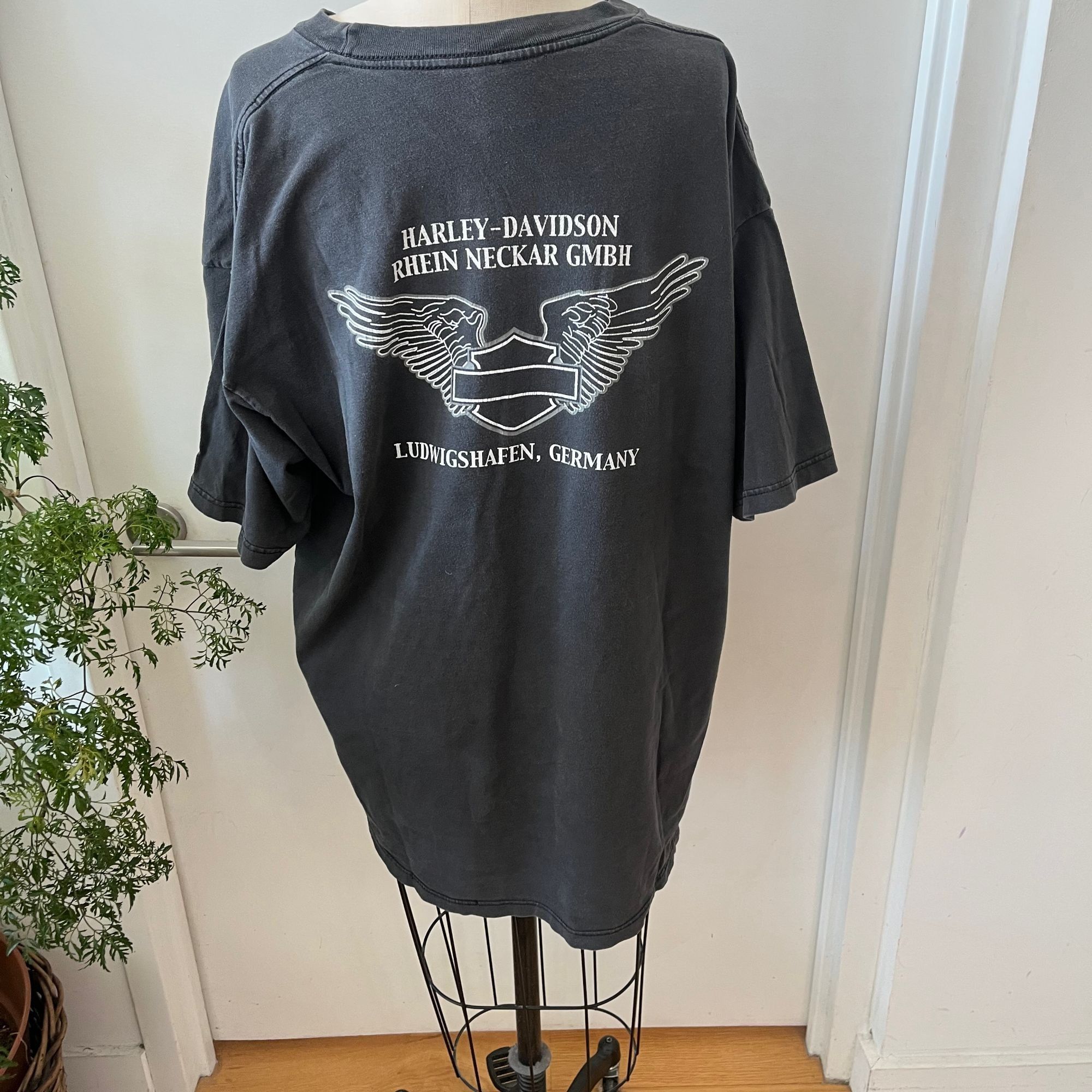 Harley Davidson Vintage HARLEY DAVIDSON Graphic Tee from Ludwigshafen, Germa Size US XXL / EU 58 / 5 - 3 Thumbnail