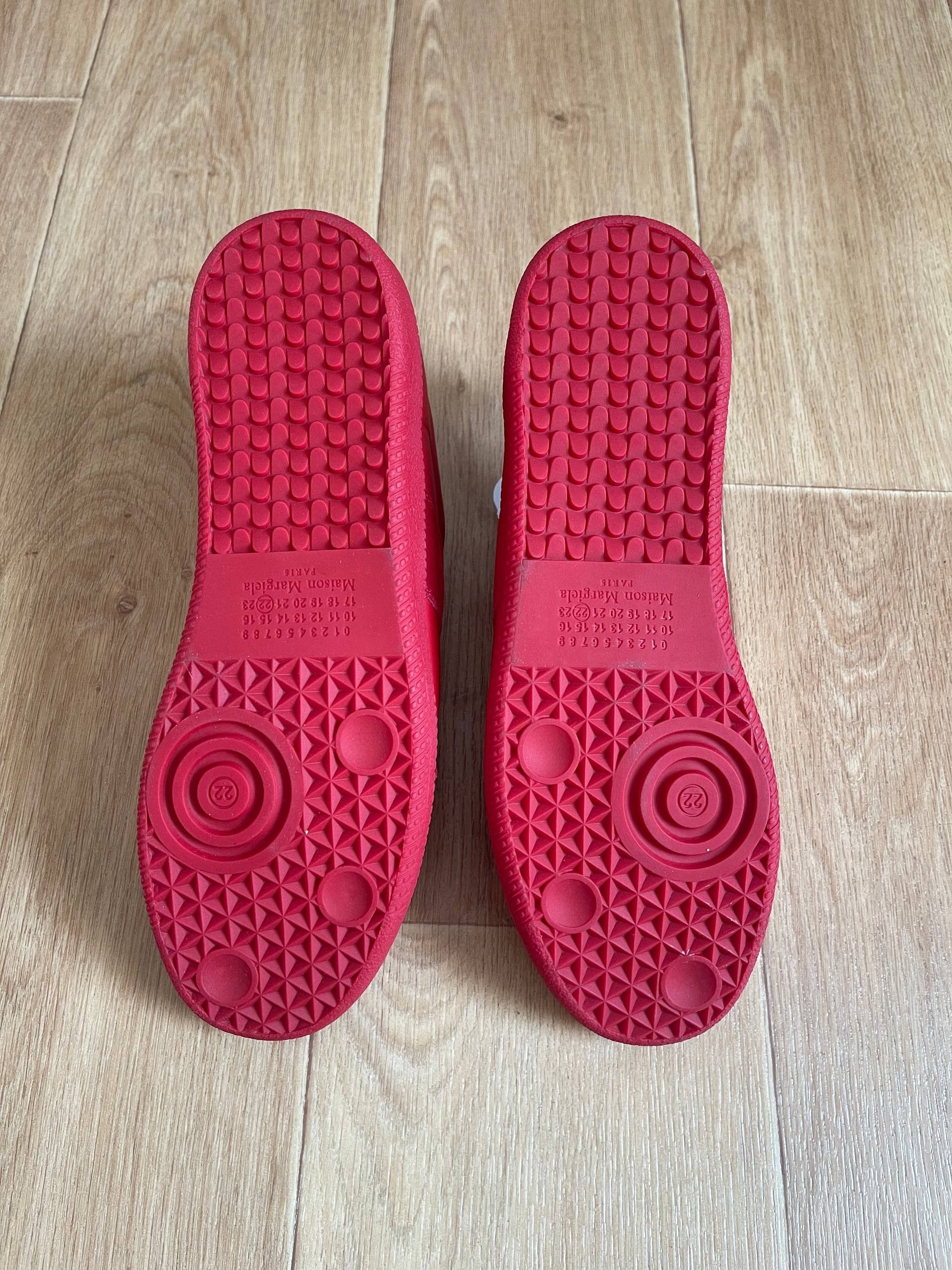 Maison Margiela Maison Martin Margiela MMM Low tTop Replica Red Sneaers Sz41 Size US 8 / EU 41 - 16 Thumbnail