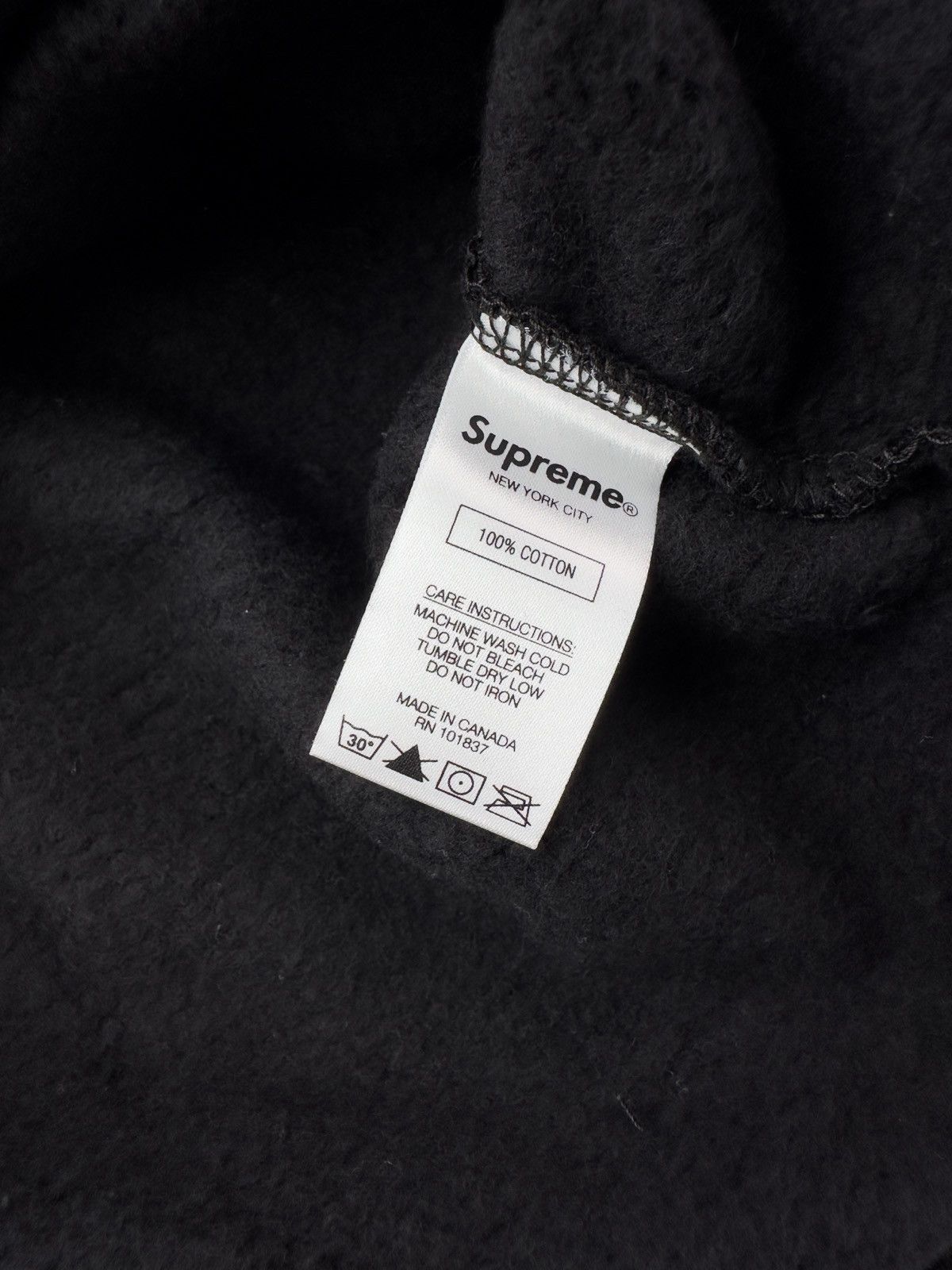 Supreme NEW Supreme Embryo Hoodie Black Size Medium SS20 Size US M / EU 48-50 / 2 - 7 Thumbnail