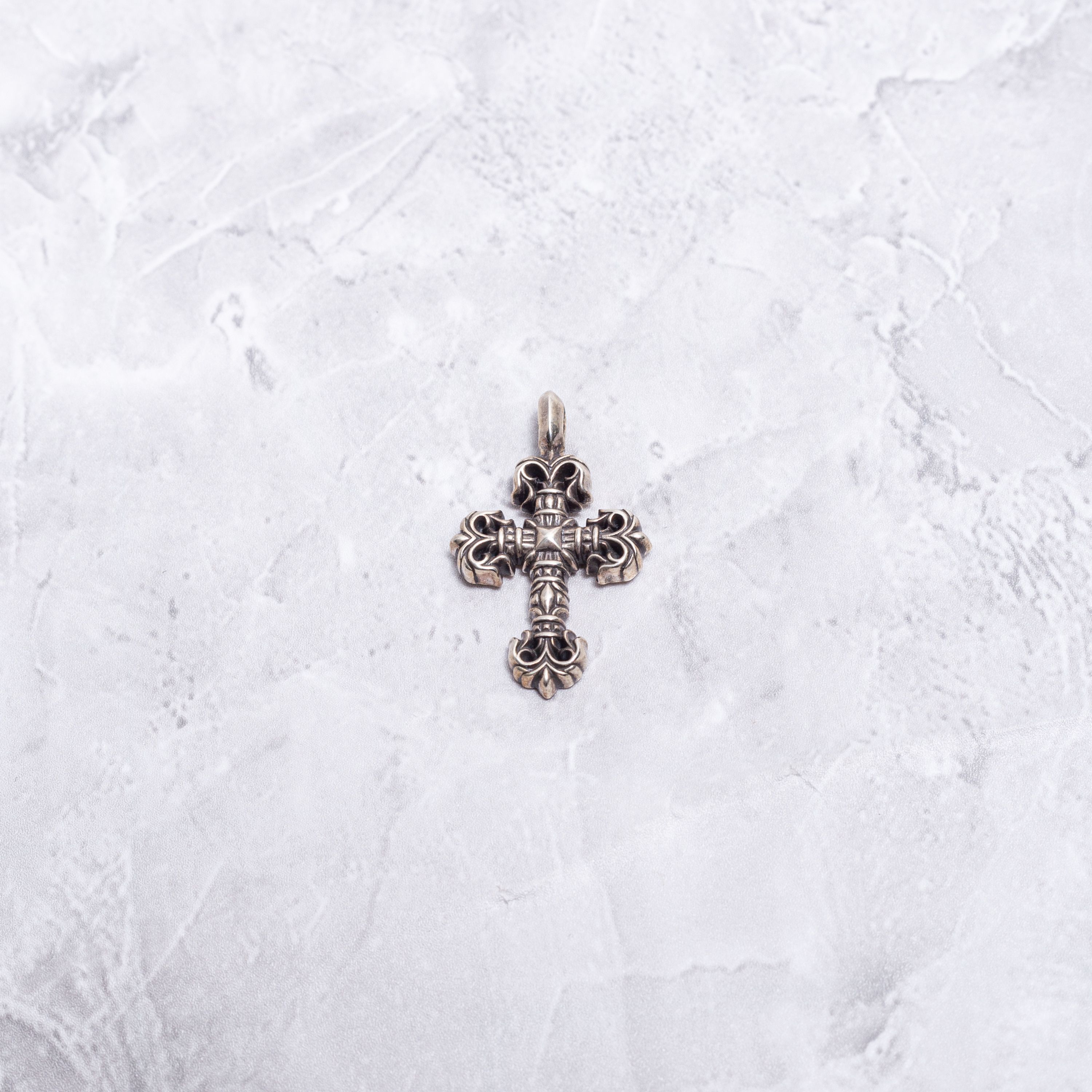 Chrome Hearts CHROME HEATR Fuligree Cross Tiny Charm SILVER Size ONE SIZE - 6 Thumbnail