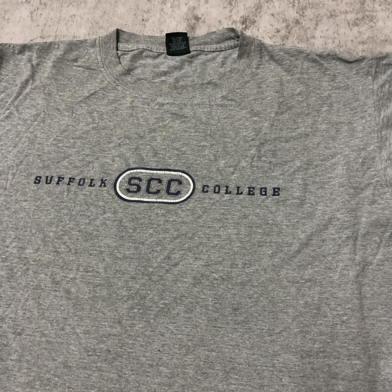 Other Grey and black graphic tee with Suffolk College Size US XL / EU 56 / 4 - 2 Thumbnail