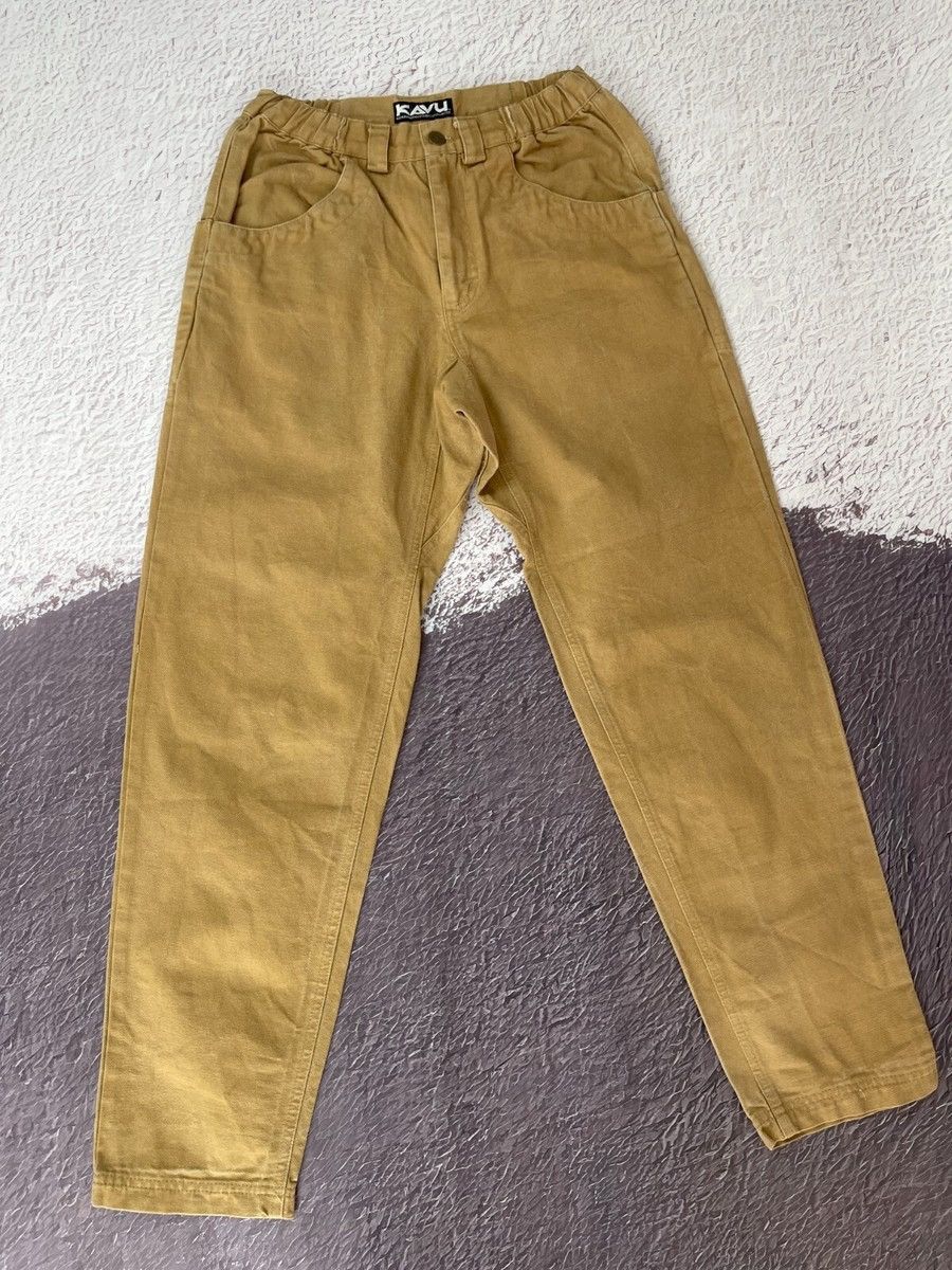 KAVU KAVU made in USA twill beige casual pants outdoor tactical Size US 30 / EU 46 - 4 Thumbnail