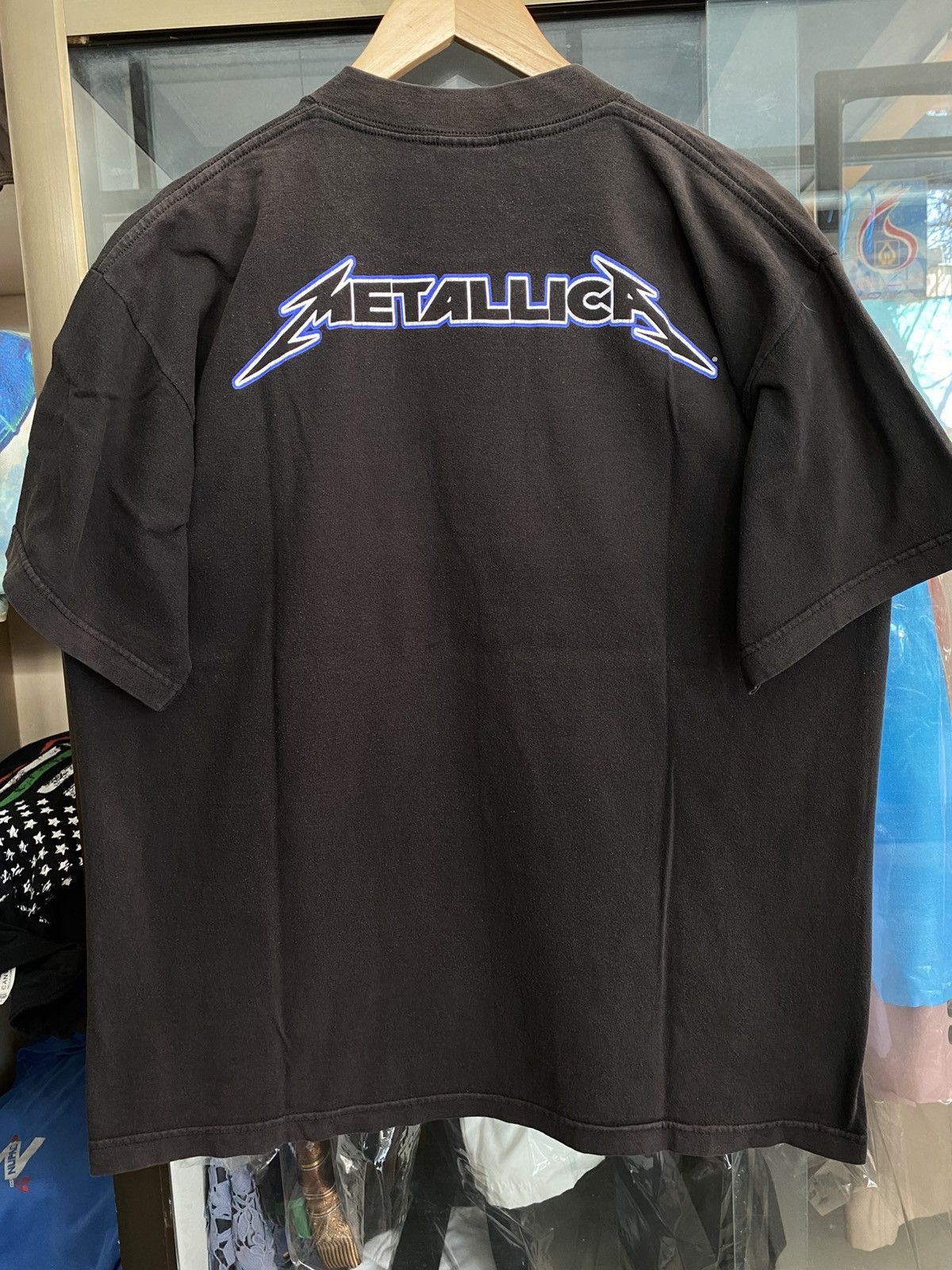 Metallica × Vintage Metallica Vintage Giant T Shirt Size US XL / EU 56 / 4 - 8 Thumbnail